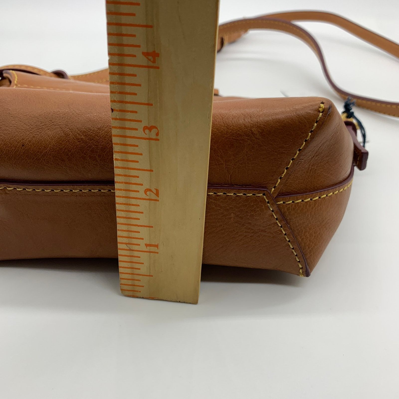Dooney & Bourke Dooney & Bourke Saddle Crossbody Bag Florentine Leather Size ONE SIZE - 11 Thumbnail