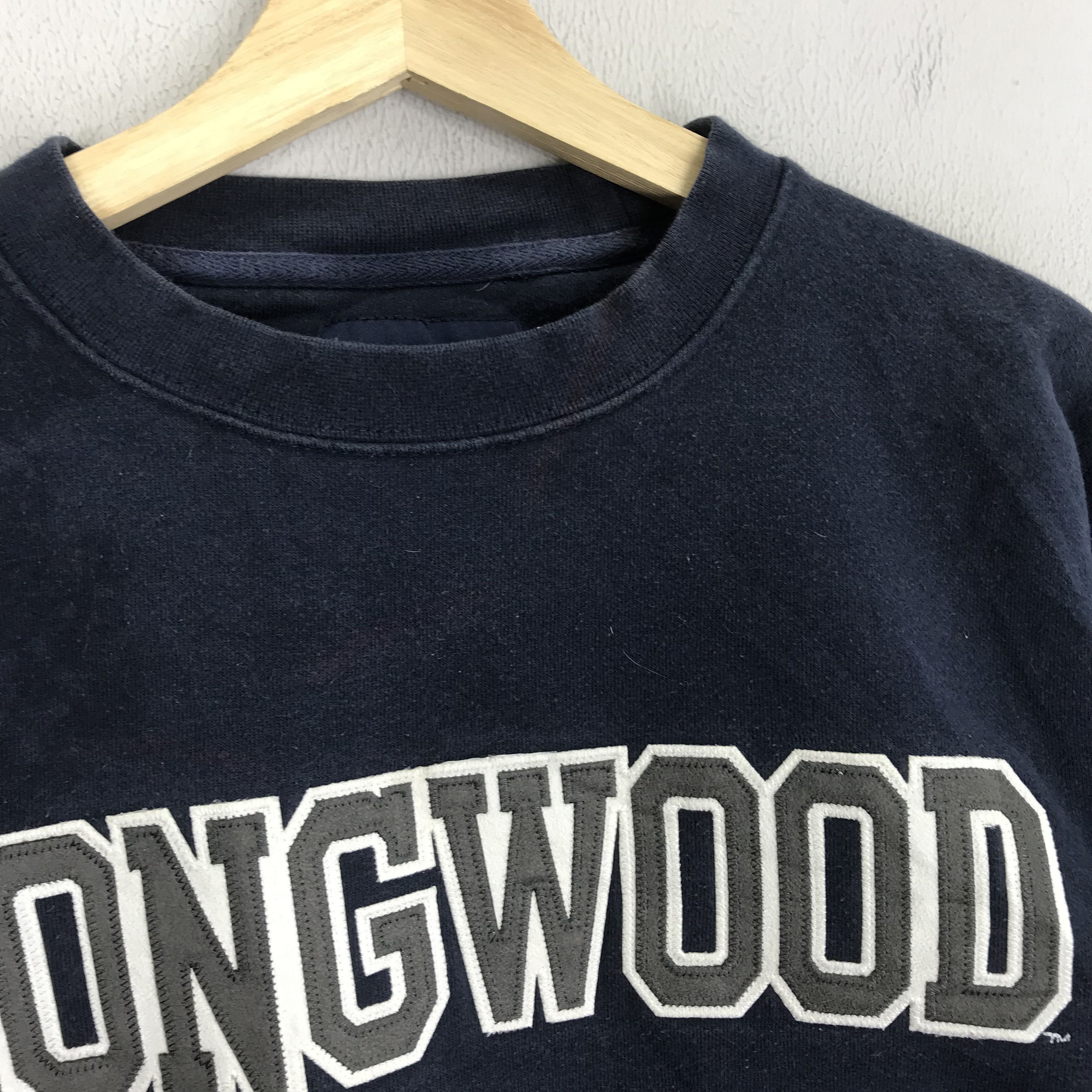 Vintage Vintage 90's Longwood Blue Sweatshirt Small - 381 Size US S / EU 44-46 / 1 - 5 Thumbnail