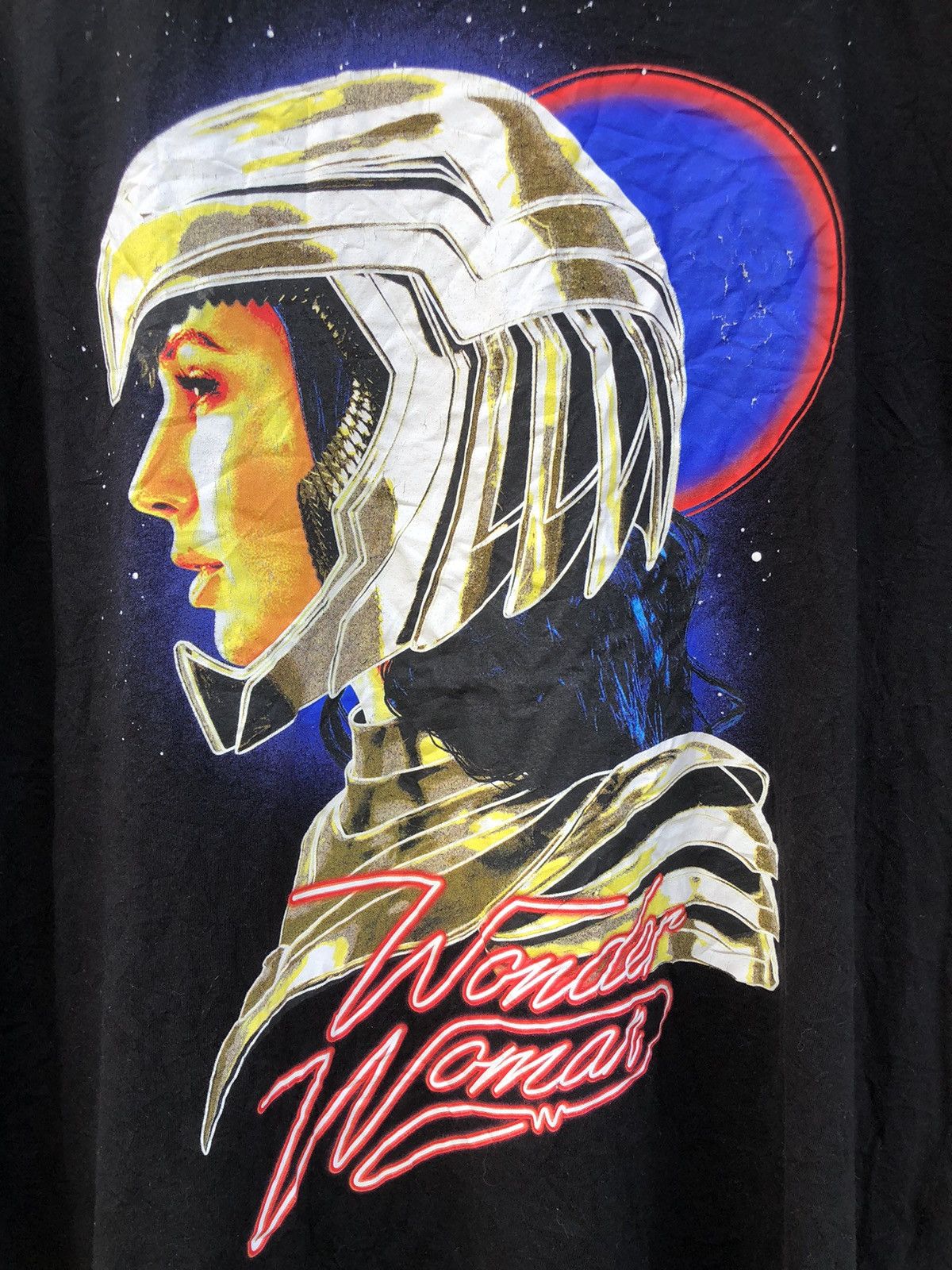 Bershka × Marvel Comics × Vintage Bershka X Wonder Women 1984 Tee Size L / US 10 / IT 46 - 2 Thumbnail