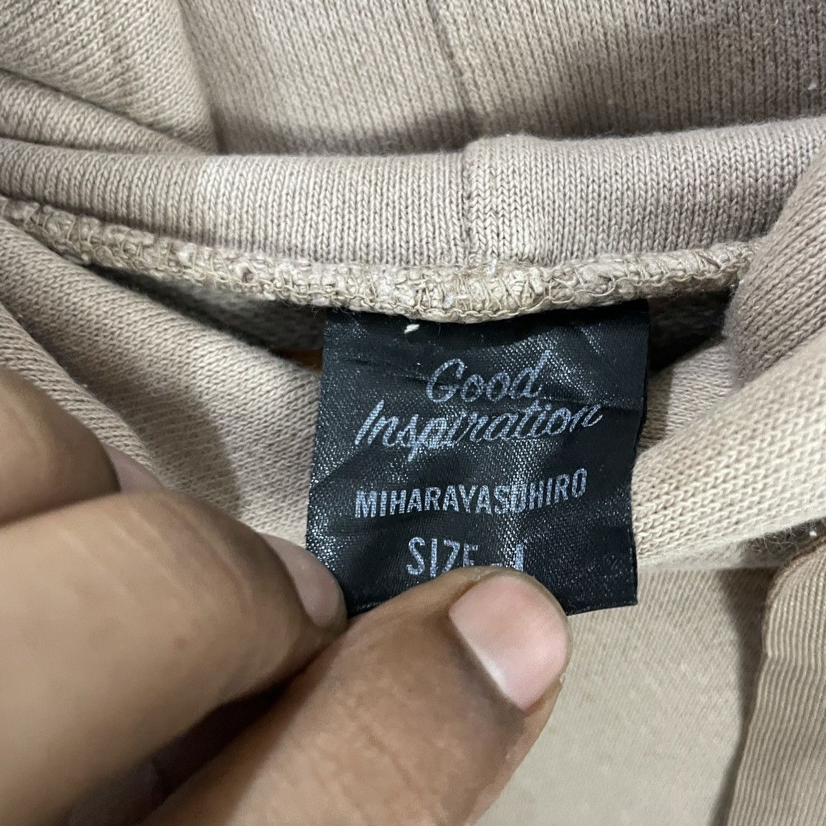 GU × Maison MIHARA YASUHIRO Vintage Miharayasuhiro X Gu Big Logo Hoodies Sweatshirt Size US L / EU 52-54 / 3 - 7 Thumbnail