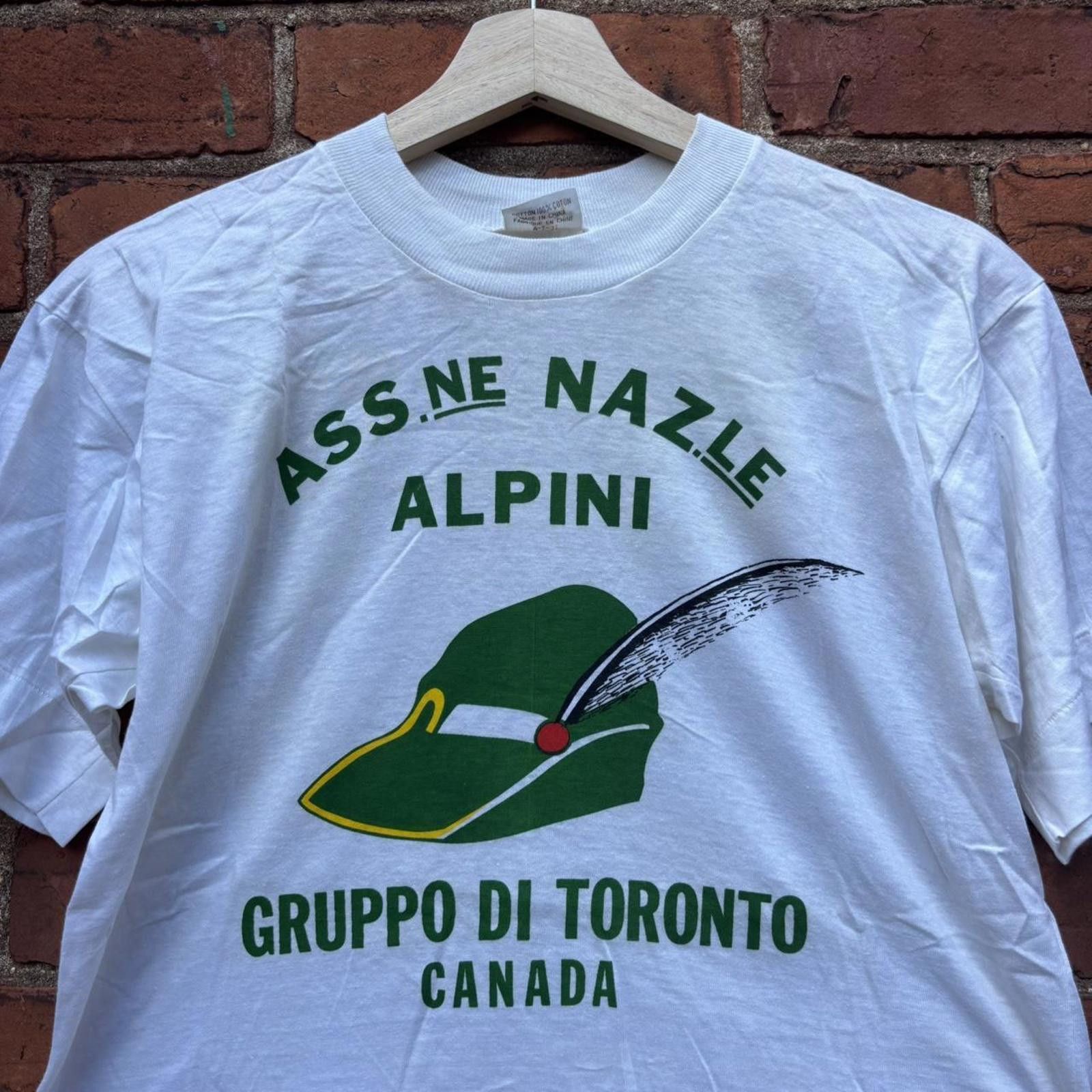 Other Vintage ALPINI GRUPPO DI TORONTO t shirt 70s S/M Size US M / EU 48-50 / 2 - 2 Thumbnail