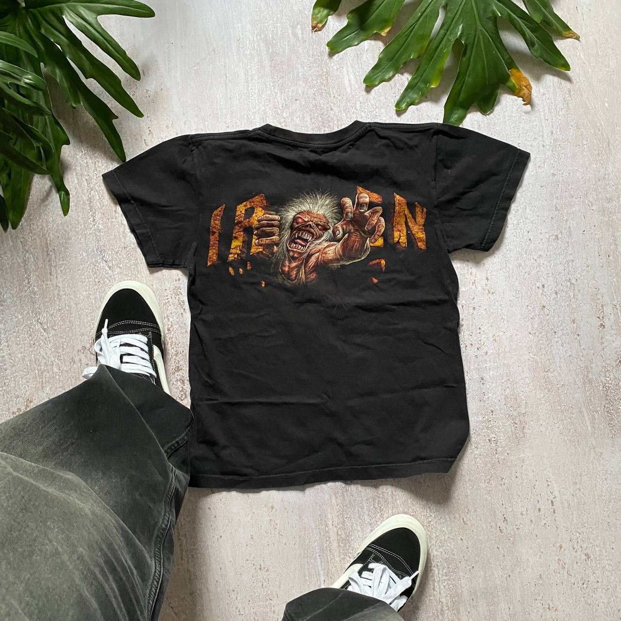 Band Tees VINTAGE Y2K IRON MAIDEN RARE BAND TEE TOUR Size US S / EU 44-46 / 1 - 2 Thumbnail