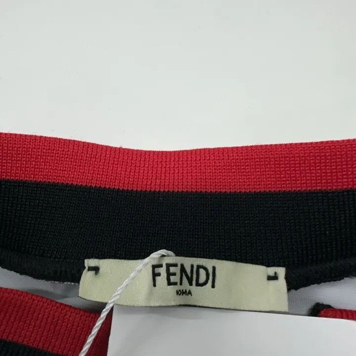 Fendi Fendi SS24 Polka Dot Logo Short Sleeve Top -2507 Size M / US 6-8 / IT 42-44 - 5 Thumbnail