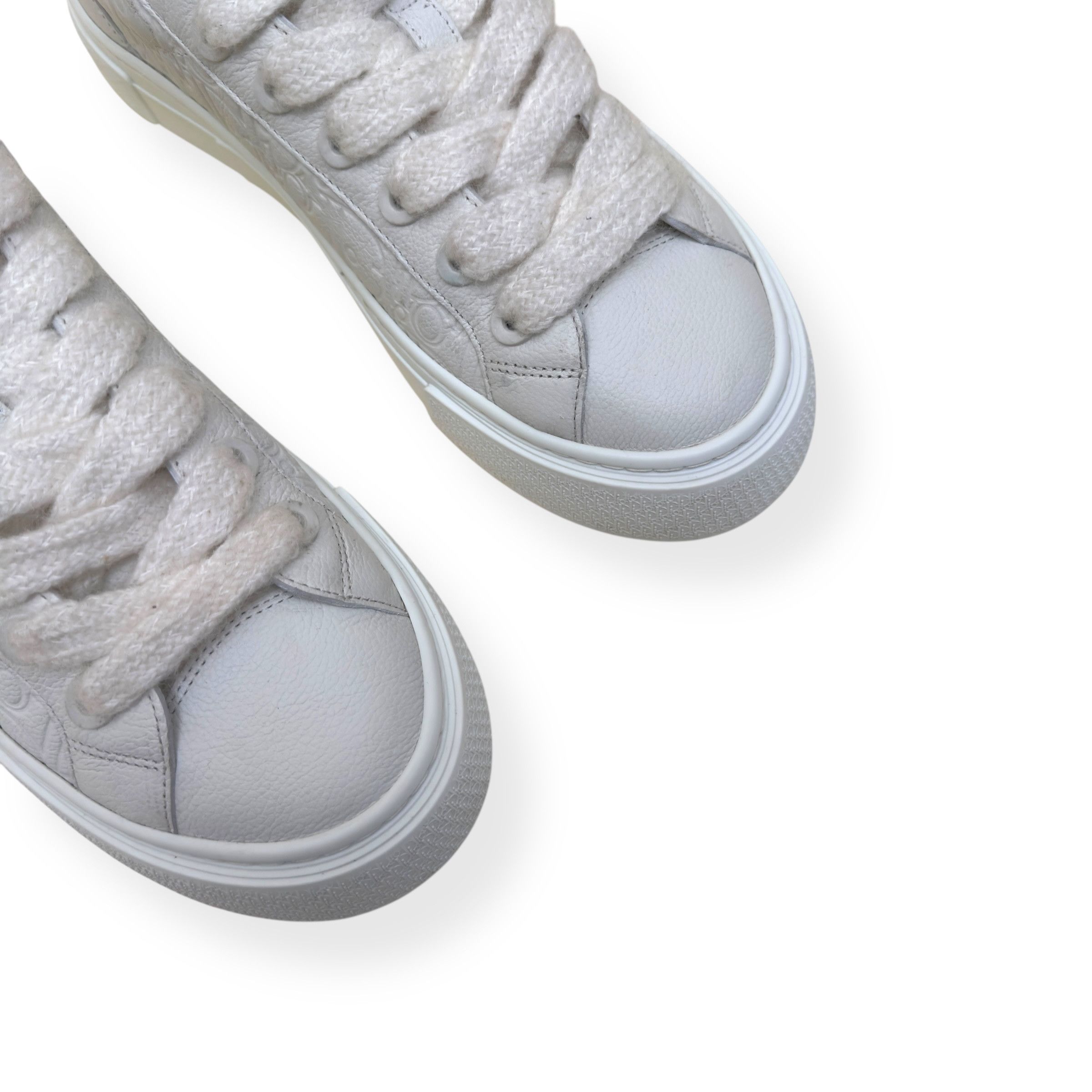 Dior DIOR B33 OBLIQUE LEATHER SPIN SNEAKER WHITE 45 / UK11 Size US 12 / EU 45 - 6 Thumbnail