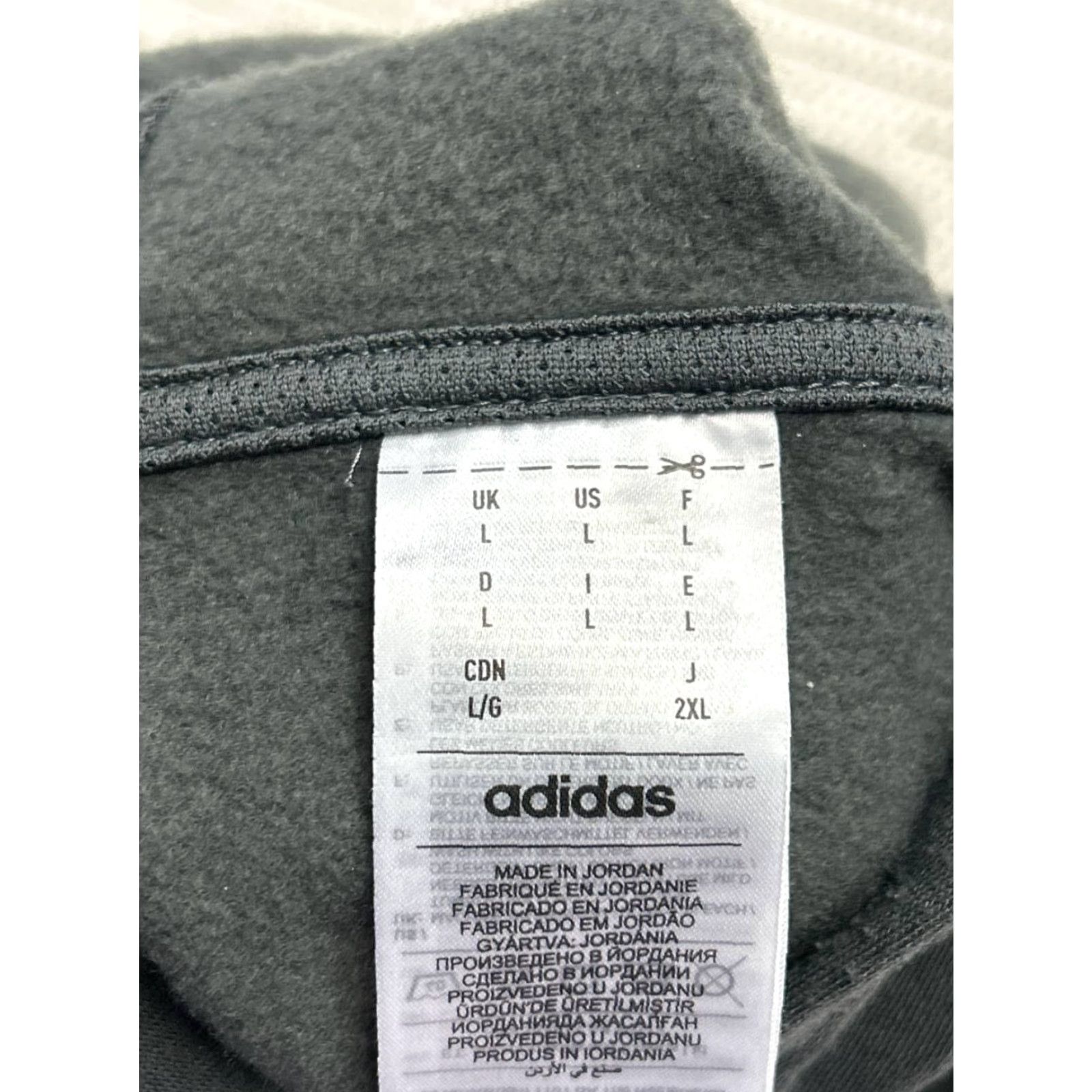 Adidas Adidas Hoodie Mens Large Gray Pullover Size US L / EU 52-54 / 3 - 3 Thumbnail
