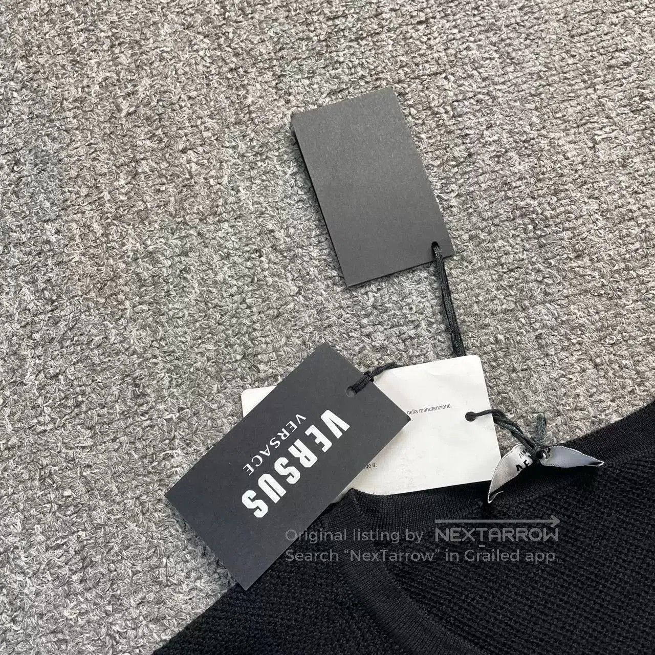 Versace Versace Black Logo Knit Sweater. Size XS / US 0-2 / IT 36-38 - 4 Thumbnail