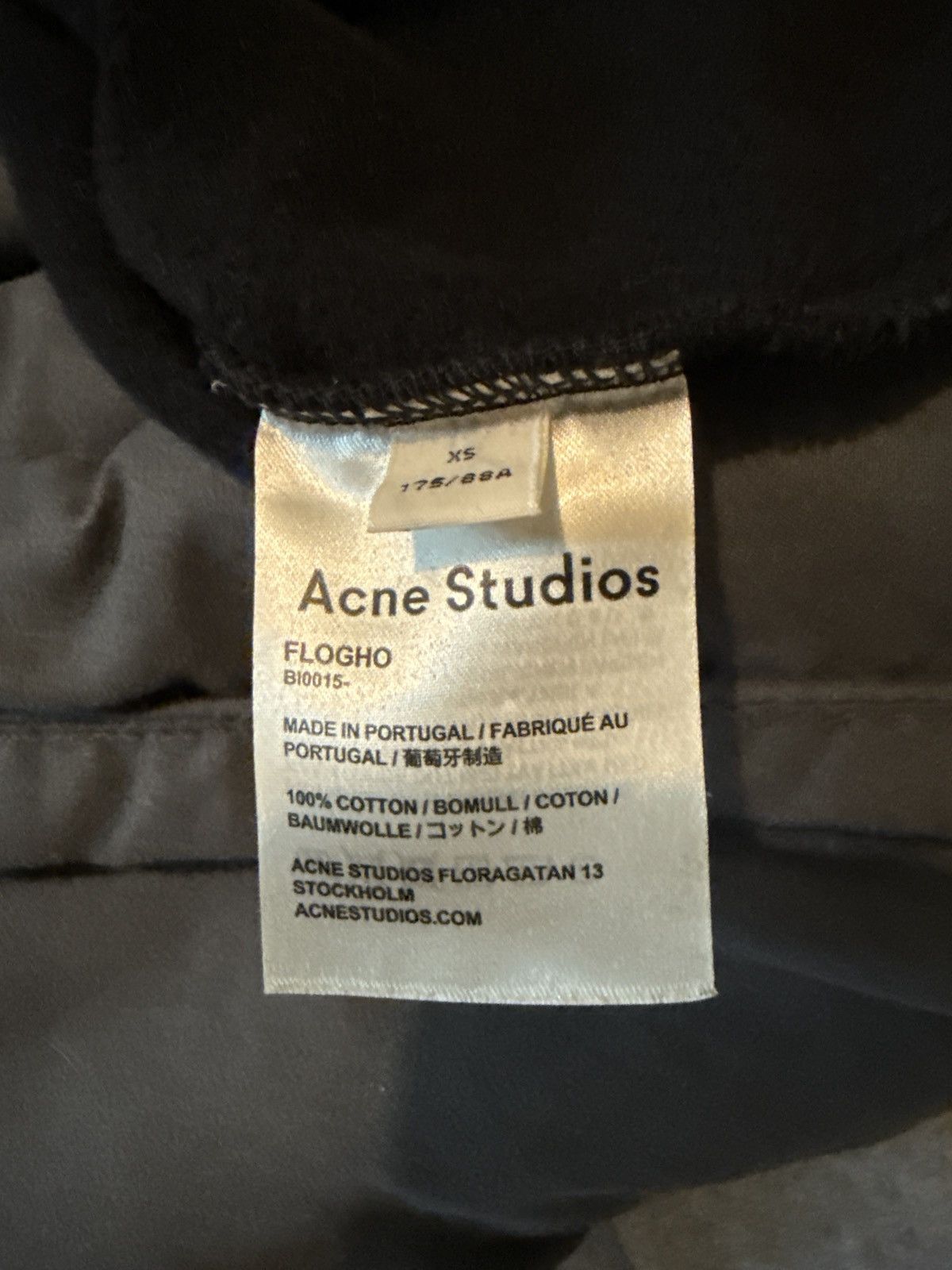 Acne Studios ACNE STUDIO X SSENSE COLLAB FLOGHO Size US XS / EU 42 / 0 - 6 Thumbnail