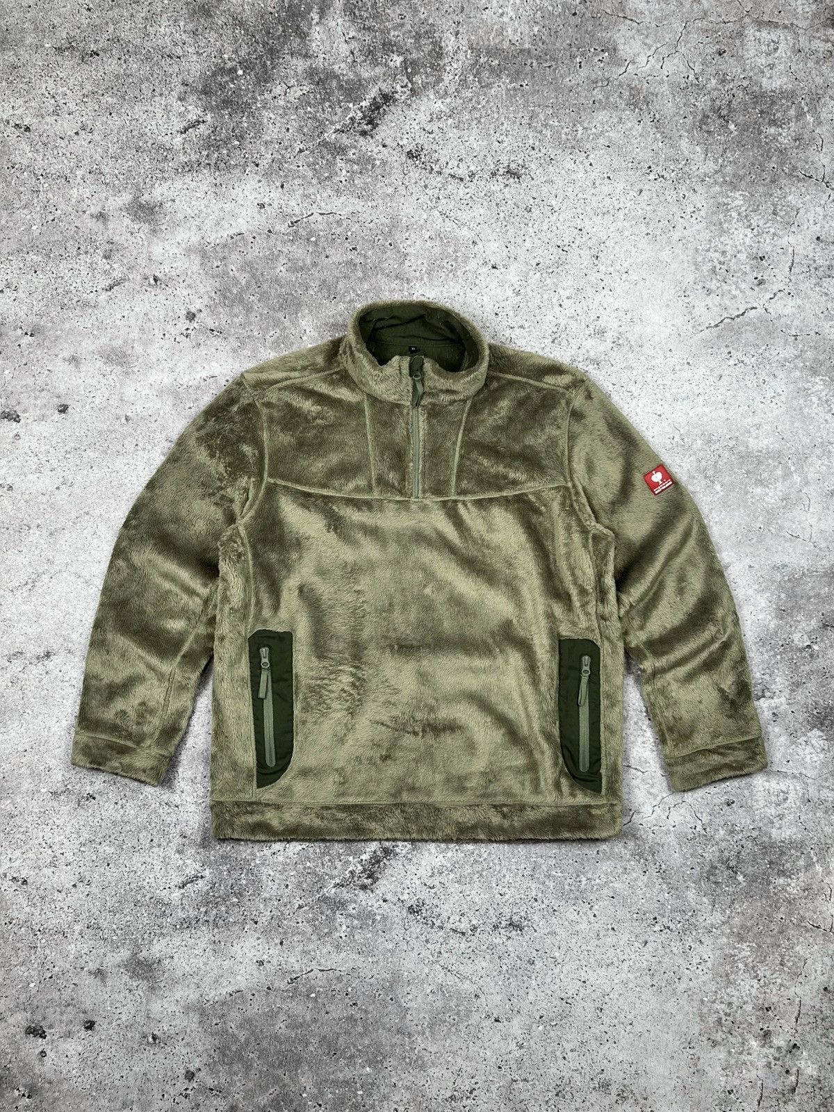 Vintage Engelbert Strauss Jacket Fleece Polar Olive Size US XL / EU 56 / 4 - 2 Thumbnail