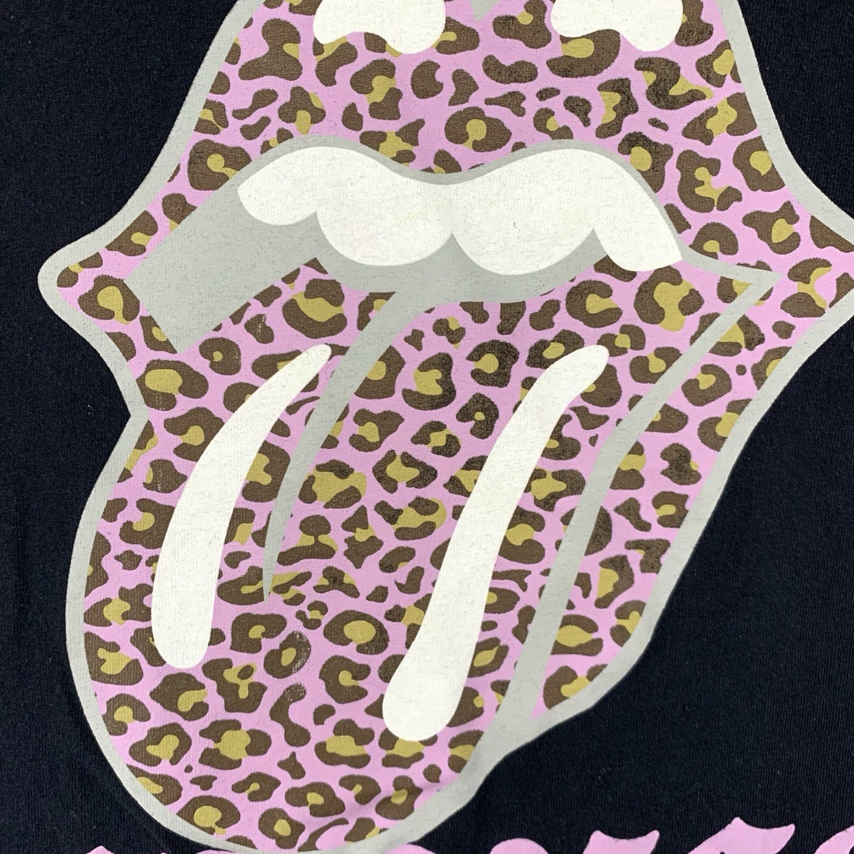 Logo 7 VINTAGE The Rolling Stones Graphic T-Shirt Men Medium Black Classic Music 70s 80s 90s Size M / US 6-8 / IT 42-44 - 3 Thumbnail