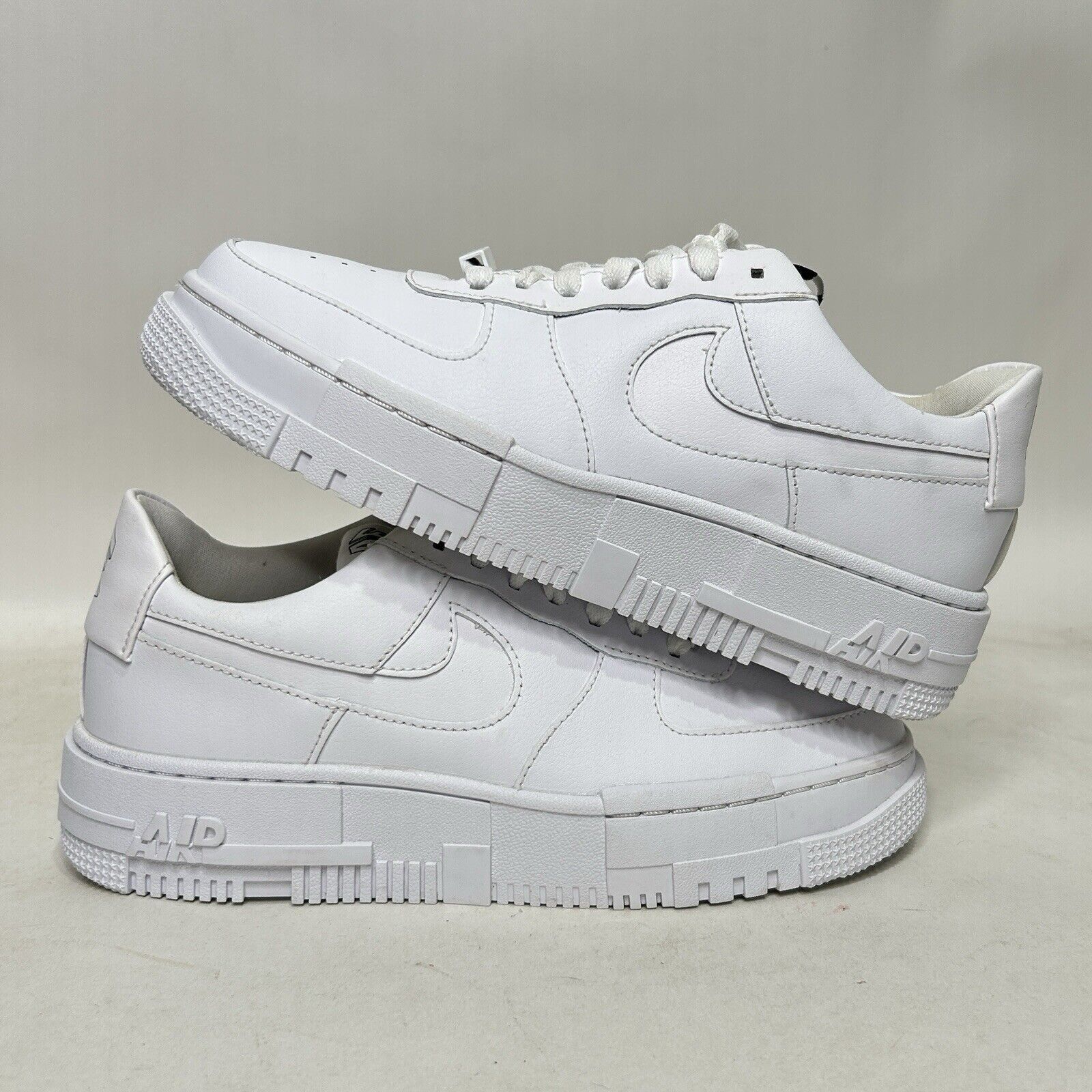 Nike Nike Shoes Air Force 1 Low Pixel WMNS “Triple White” 2024 Size US 8.5 / IT 38.5 - 1 Thumbnail