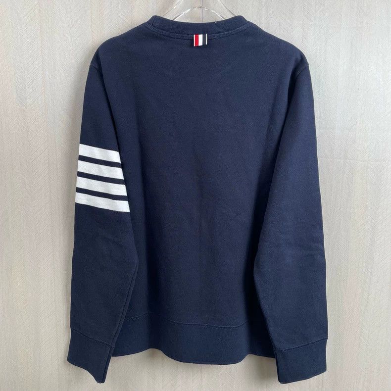 Thom Browne Thom browne New Tom Brown classic four-striped sweatshirt 2 Size US XL / EU 56 / 4 - 3 Thumbnail