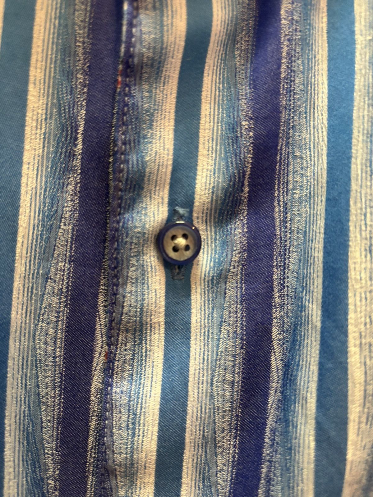 Robert Graham Robert Graham Men's Long Sleeve Woven Striped Shirt (XL) Size US XL / EU 56 / 4 - 3 Thumbnail