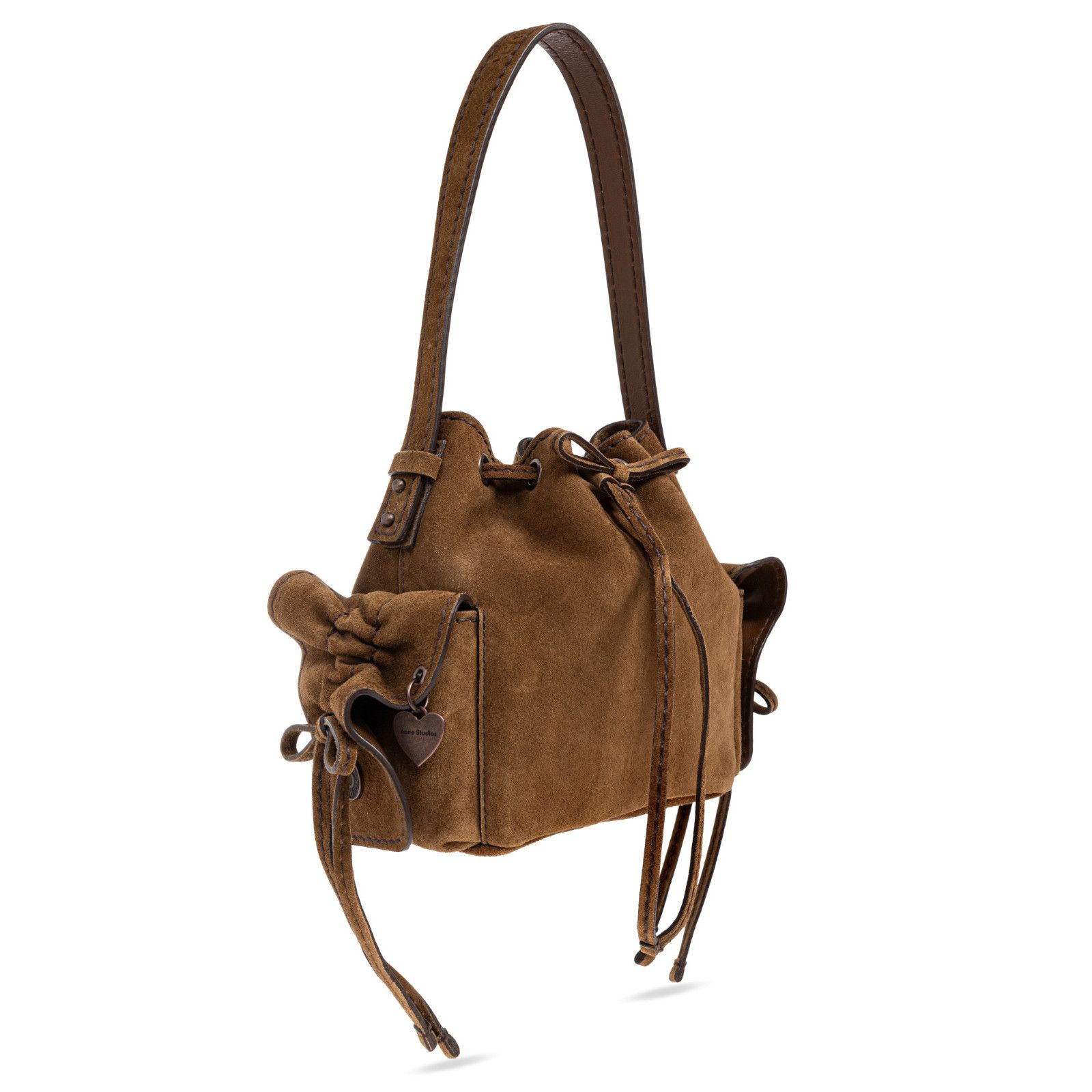 Acne Studios ACNE STUDIOS Brown Suede Shoulder Bag New & Authentic Size ONE SIZE - 3 Thumbnail