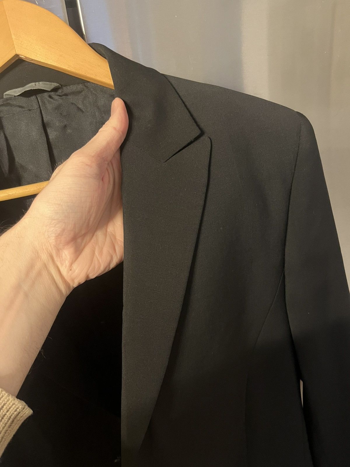 Thierry Mugler Thierry Mugler Paris Black Blazer Size 38R - 9 Thumbnail