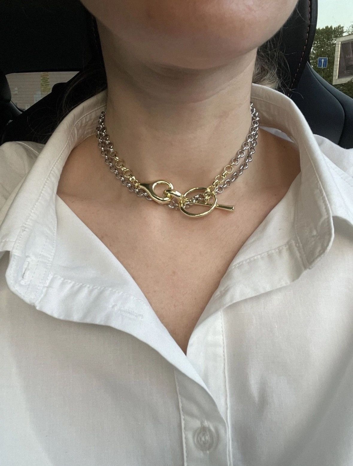 Jewelry Mixed Colour OT Clasp Collar Necklaces Size ONE SIZE - 7 Thumbnail