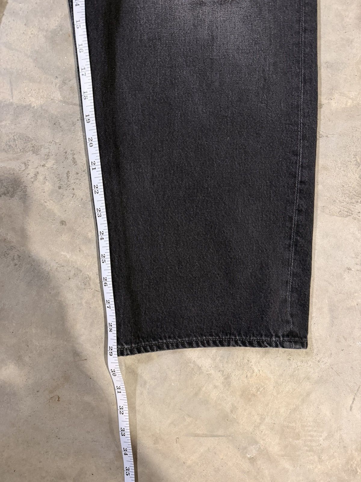 Beams Japan BEAMS BLACK DENIM WIDE LEG Size US 32 / EU 48 - 2 Thumbnail