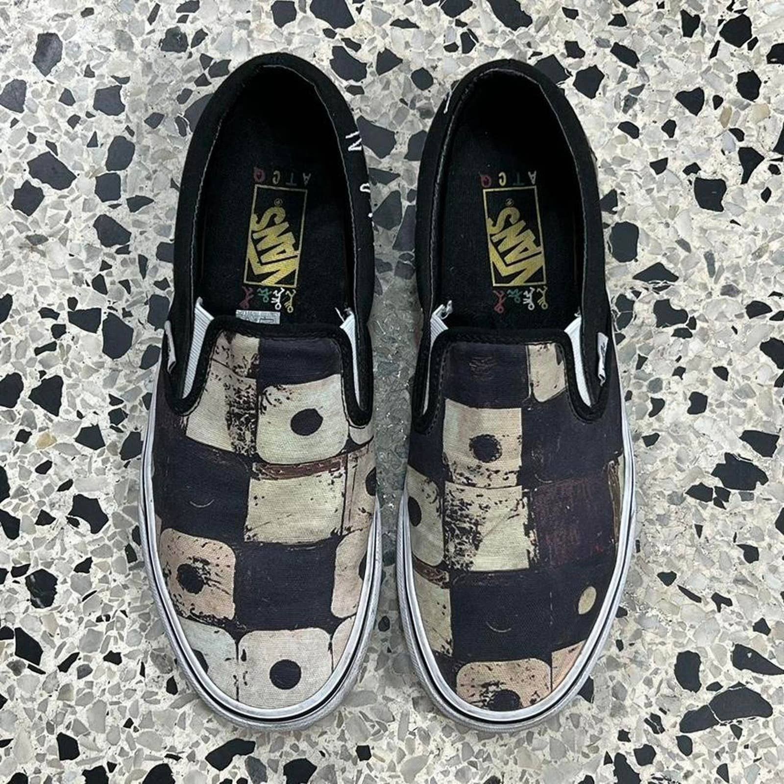Vans A TRIBE CALLED QUEST ATCQ X VANS CHECKERED SLIP ON Size US 8.5 / EU 41-42 - 1 Thumbnail