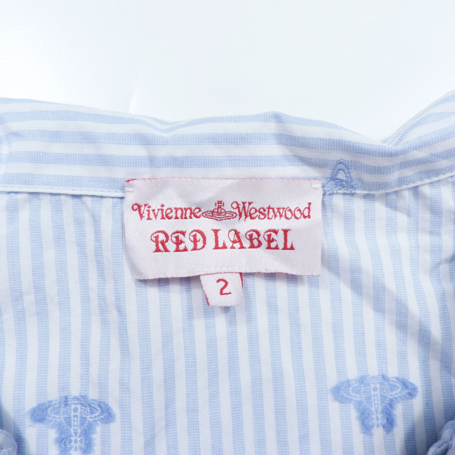 Vivienne Westwood VIVIENNE WESTWOOD RED LABEL AVANT GARDE MONOGRAM LOGO SHIRT Size XS / US 0-2 / IT 36-38 - 3 Thumbnail