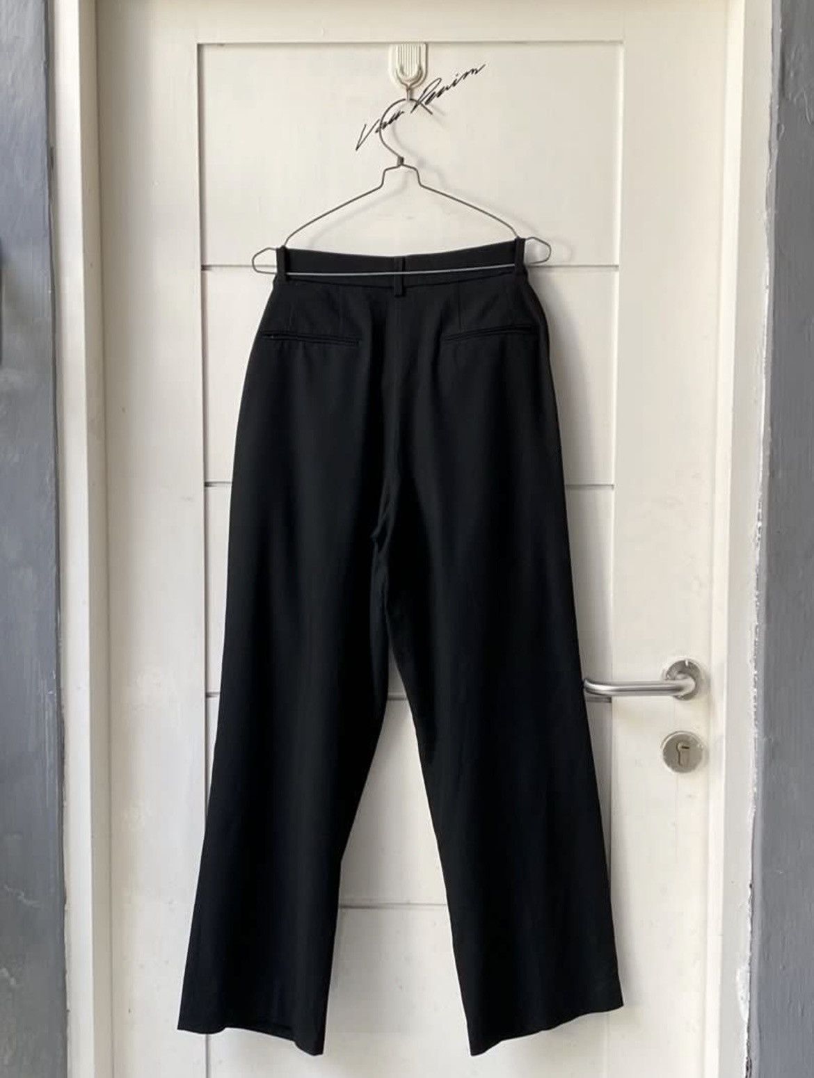 Uniqlo UNIQLO Black Flare Long Pants Size US 26 / EU 42 - 7 Thumbnail