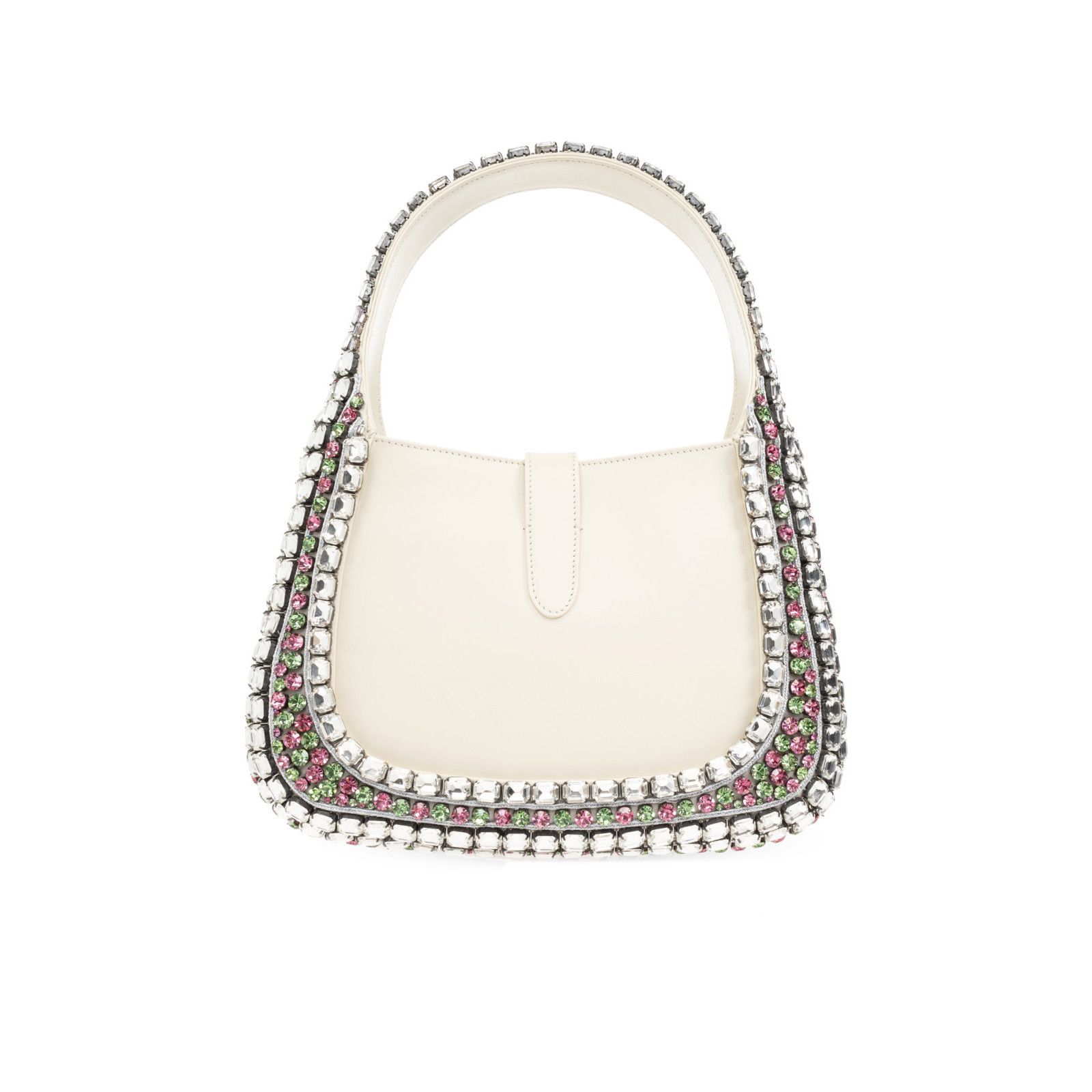 Gucci GUCCI Jackie Small White Crystals Shoulder Bag New & Authent Size ONE SIZE - 2 Thumbnail