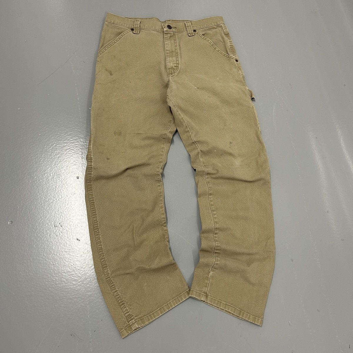 Carhartt Crazy vintage y2k carhartt style workwear jeans carpenter Size US 32 / EU 48 - 4 Thumbnail