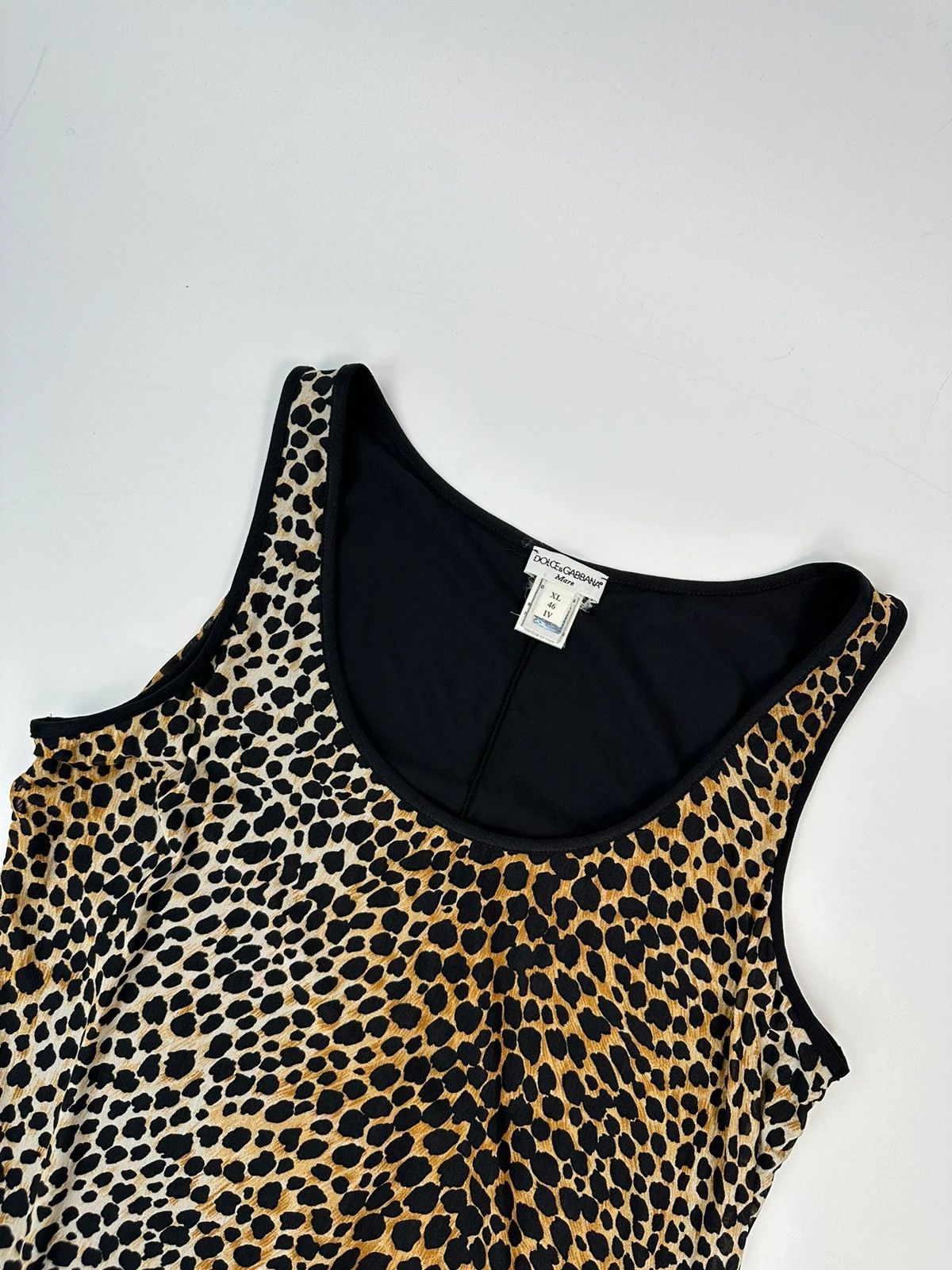 Dolce & Gabbana Dolce Gabbana 90’s Leopard Long Dress Size XL / US 12-14 / IT 48-50 - 2 Thumbnail