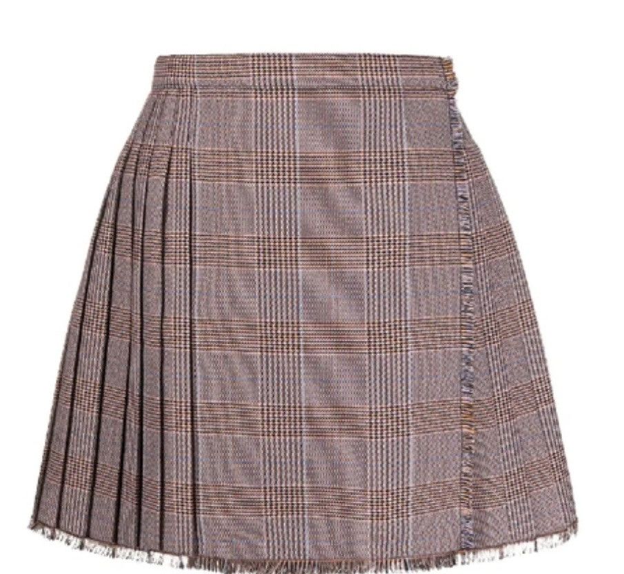 Acne Studios Acne Studios Check Mini Skirt Size 25" / US 0 / IT 36 - 2 Thumbnail