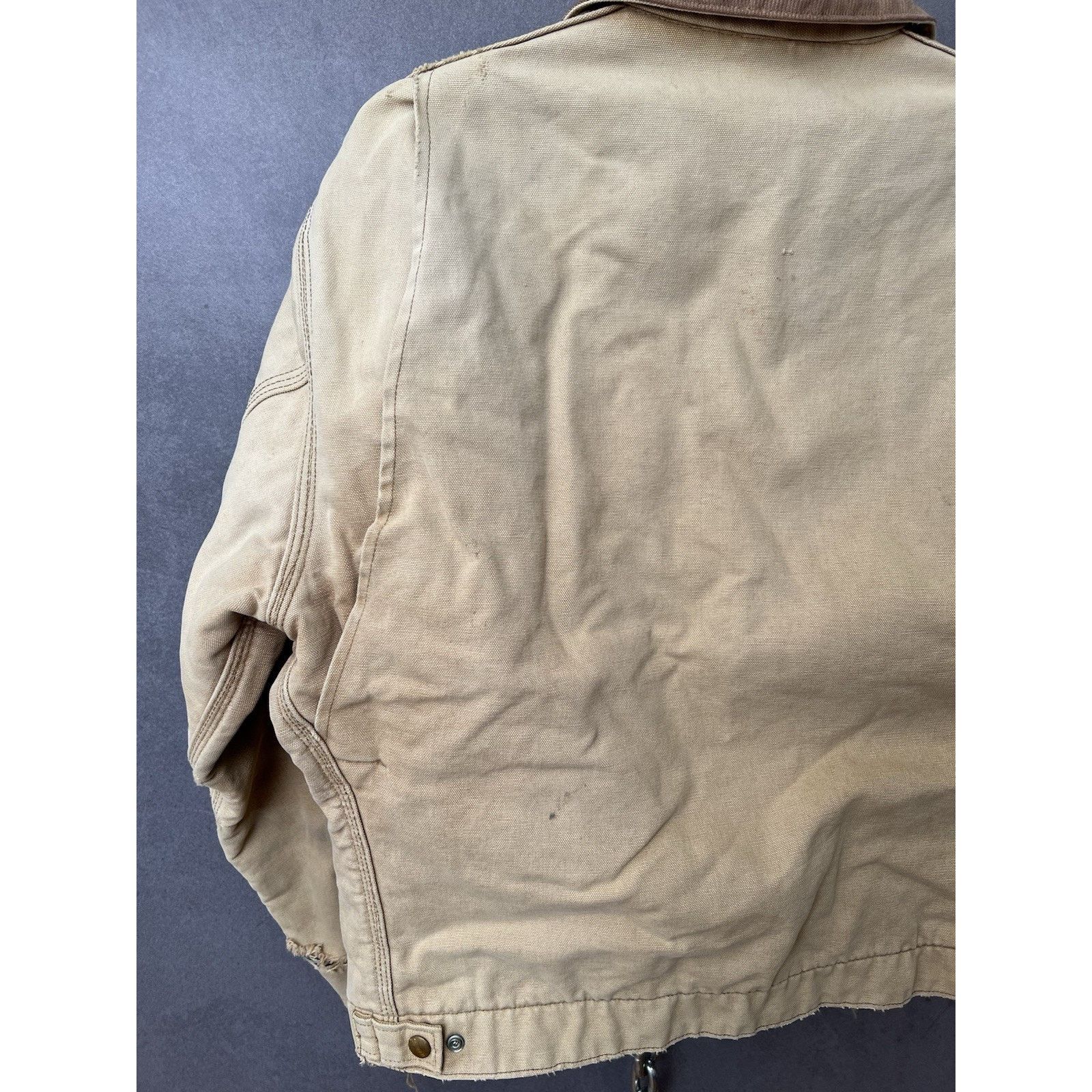 Carhartt Vintage CARHARTT J01 Brown Detroit Blanket Lined Jacket Size US L / EU 52-54 / 3 - 8 Thumbnail