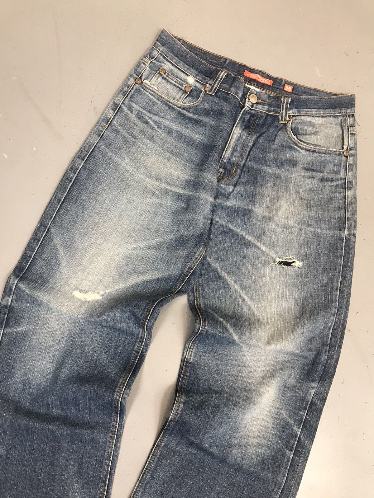 Ed Hardy × Vintage Vintage Ed hardy embroidered denim Size US 34 / EU 50 - 3 Thumbnail