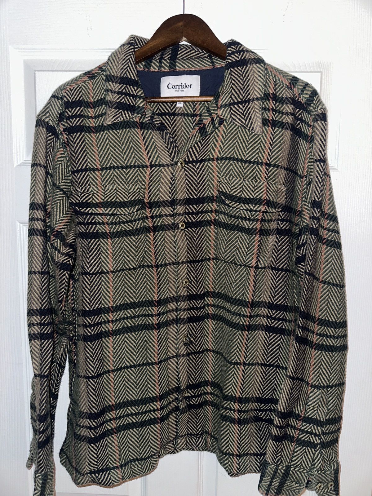 image of Corridor Acid Wash Overshirt, Men's (Size XL)