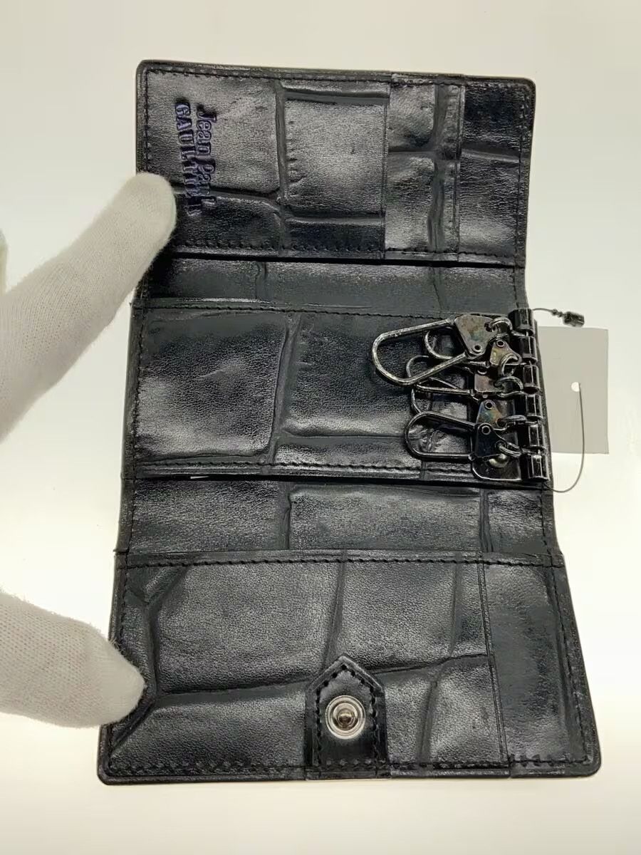 Jean Paul Gaultier Crocodile Embossed Key Case Size ONE SIZE - 3 Thumbnail