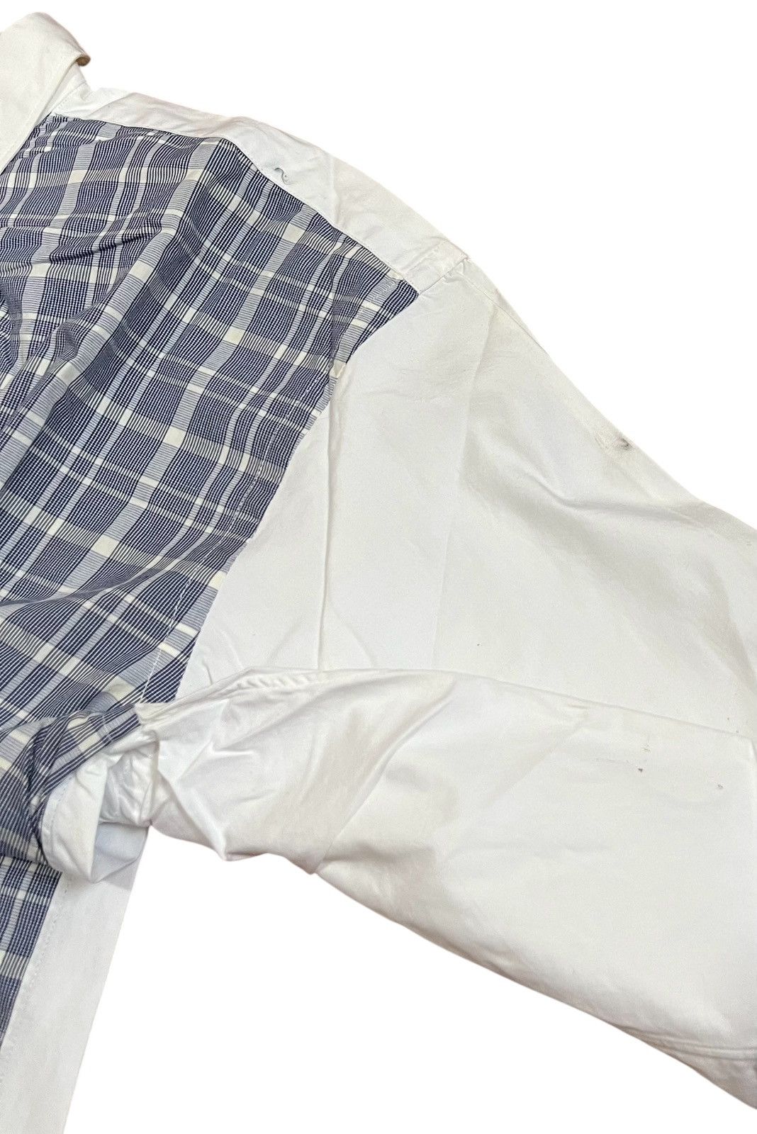 Comme des Garcons CDG shirt plaid hybrid button up Size US XL / EU 56 / 4 - 6 Thumbnail