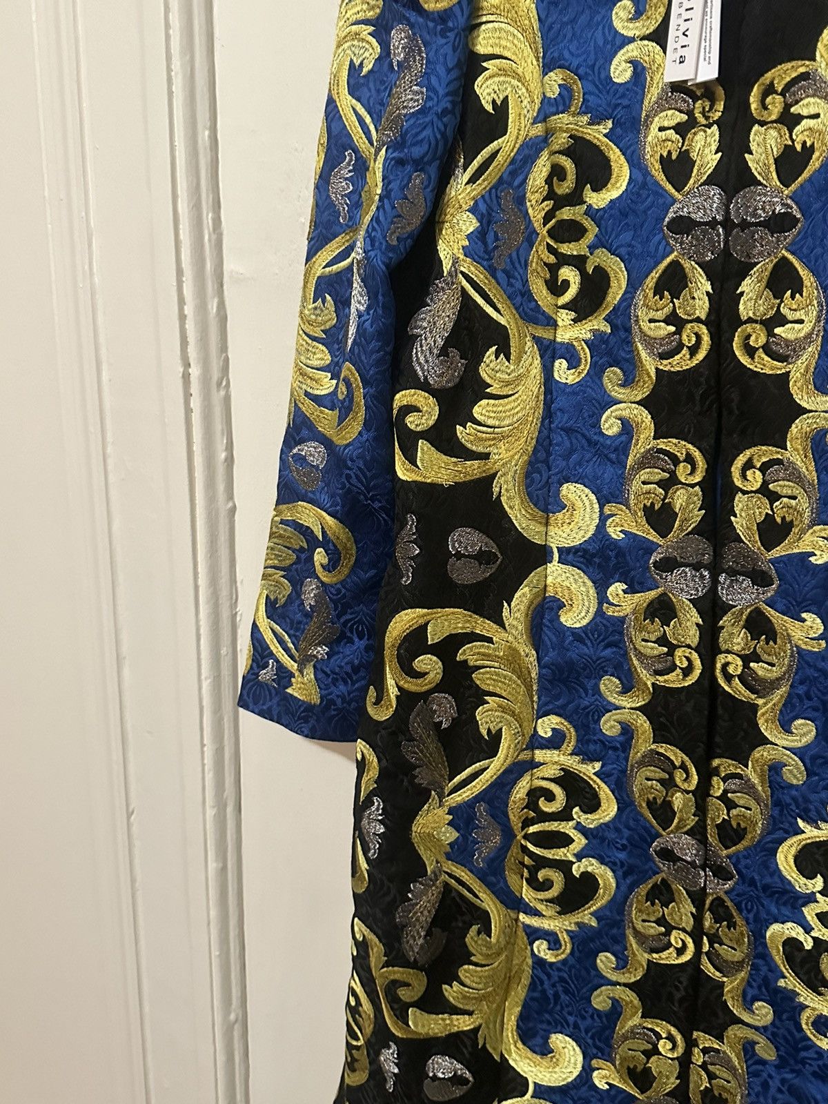 Alice + Olivia A+O THOMAS EMBROIDERED COAT Size S / US 4 / IT 40 - 8 Thumbnail