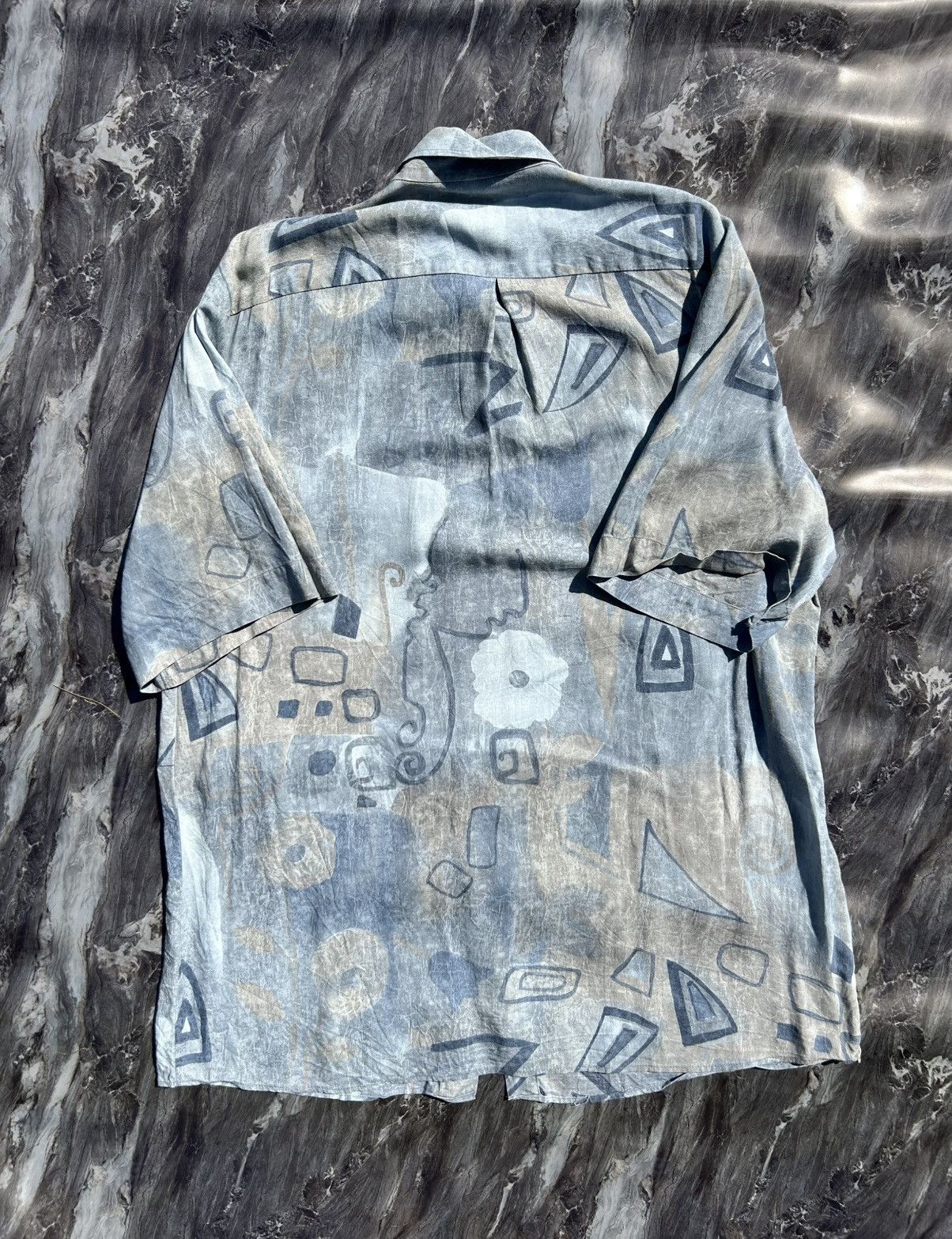 Other Vintage Festival Short Sleeve Shirt Abstract Pattern Design Size US L / EU 52-54 / 3 - 2 Thumbnail