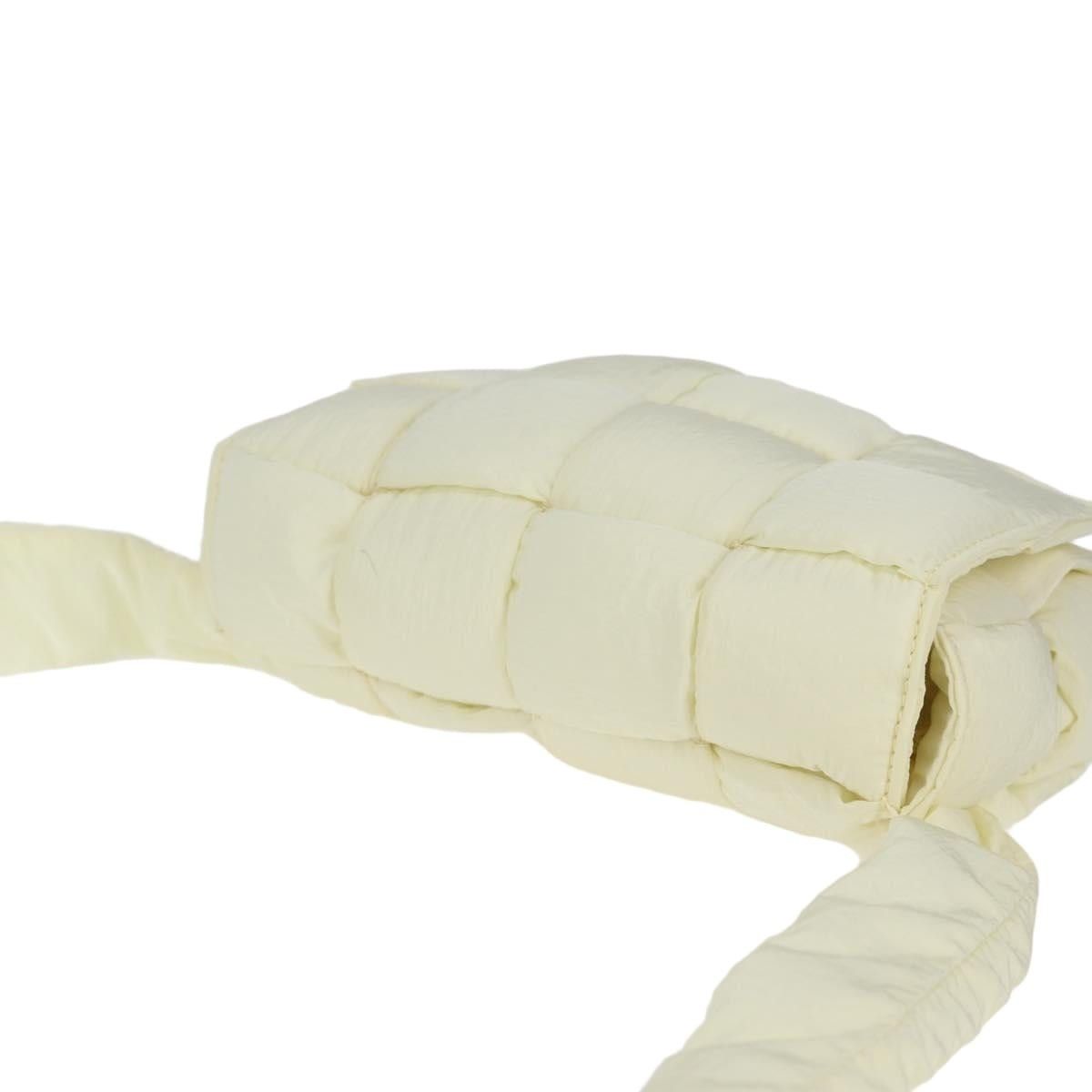 Bottega Veneta Bottega Veneta Intrecciato Cassette Shoulder Bag Cream Size ONE SIZE - 10 Thumbnail