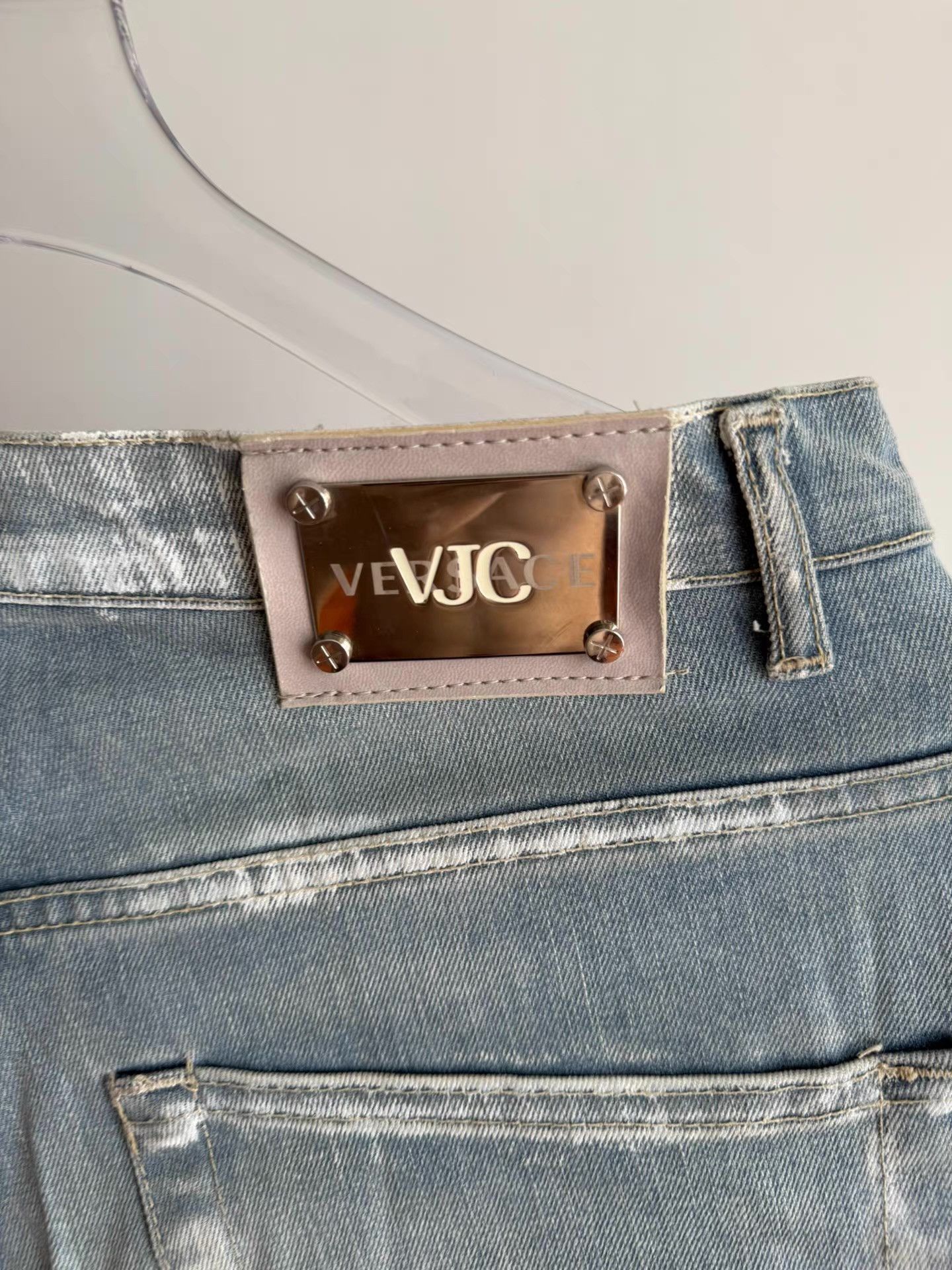 Versace Versace VJC Vintage Washed Jeans Q17 Size US 34 / EU 50 - 3 Thumbnail