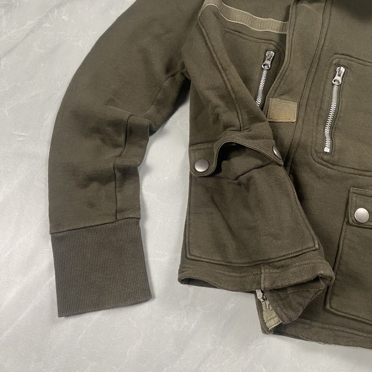 Japanese Brand Rare The Twelve Cross Army Zip Up Sweater Jacket Size S / US 4 / IT 40 - 3 Thumbnail