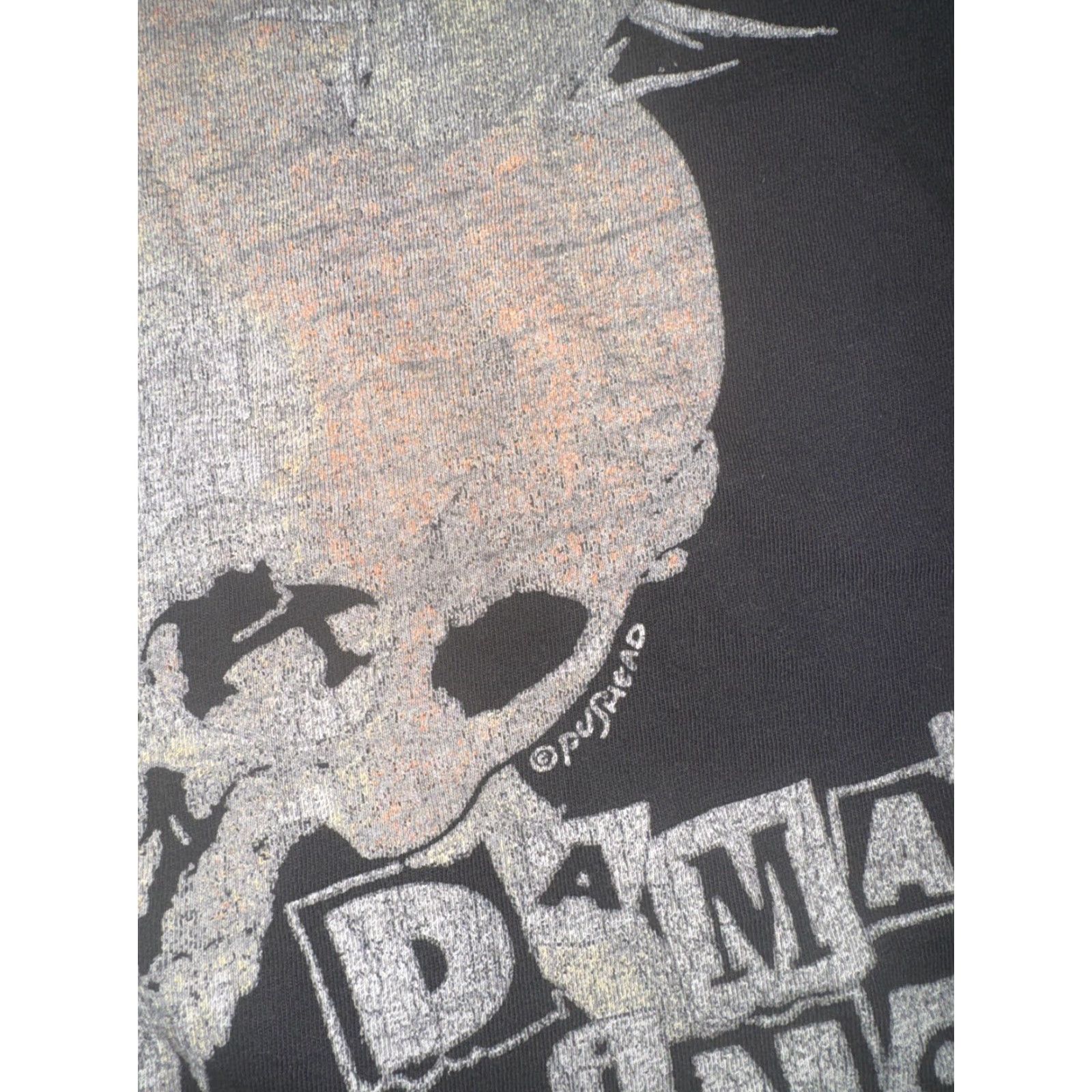 Vintage Metallica Pusshead T-Shirt XS Black Mens Front Graphic Reprint 16x25 Black Size US XS / EU 42 / 0 - 4 Thumbnail