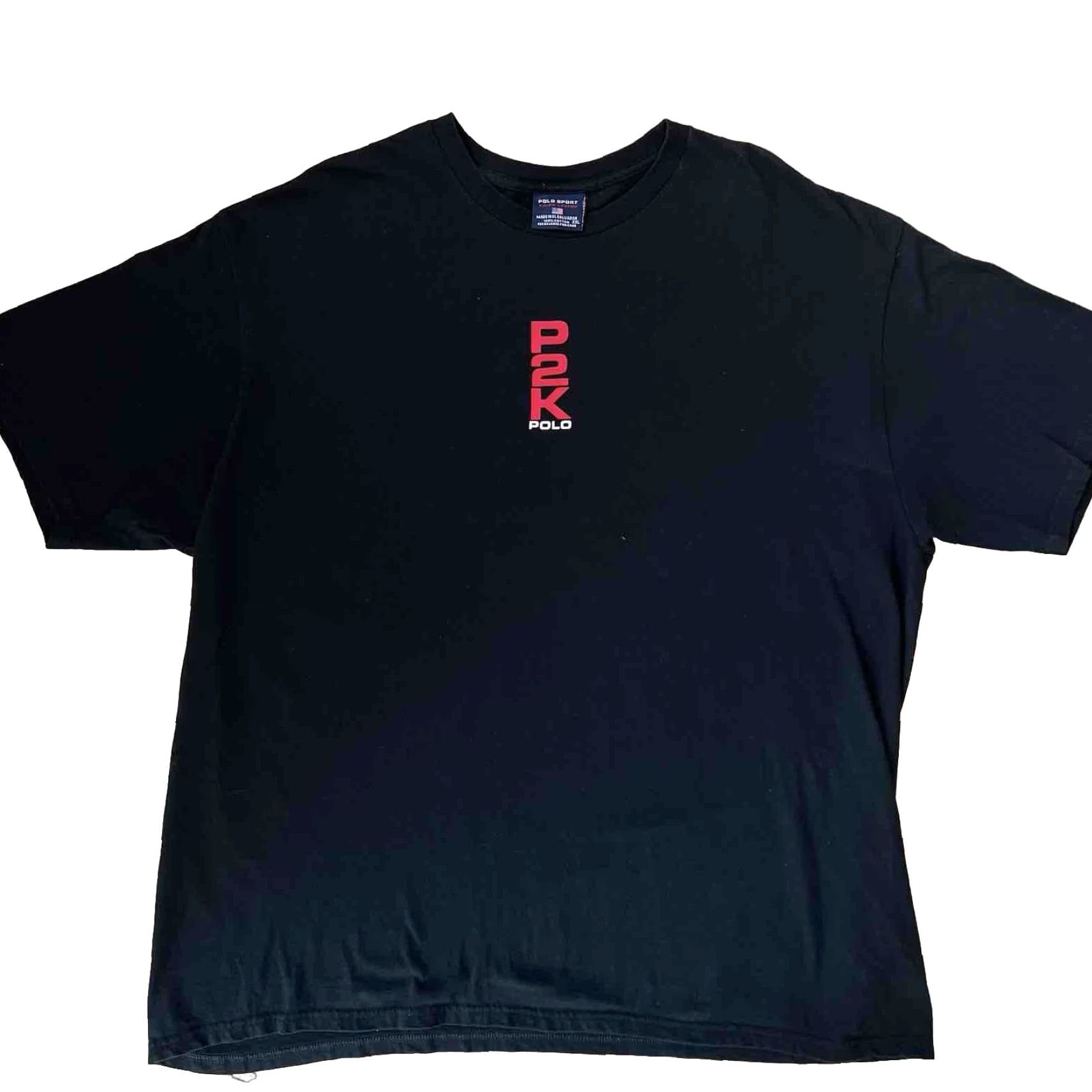 Polo Ralph Lauren VINTAGE Polo Sport P2K Shirt 2XL Black Red 90s Ralph Lauren Polo Ralph Lauren Shirts Mens USA 90s Space Sports Monsters Inc. Size US XXL / EU 58 / 5 - 2 Thumbnail