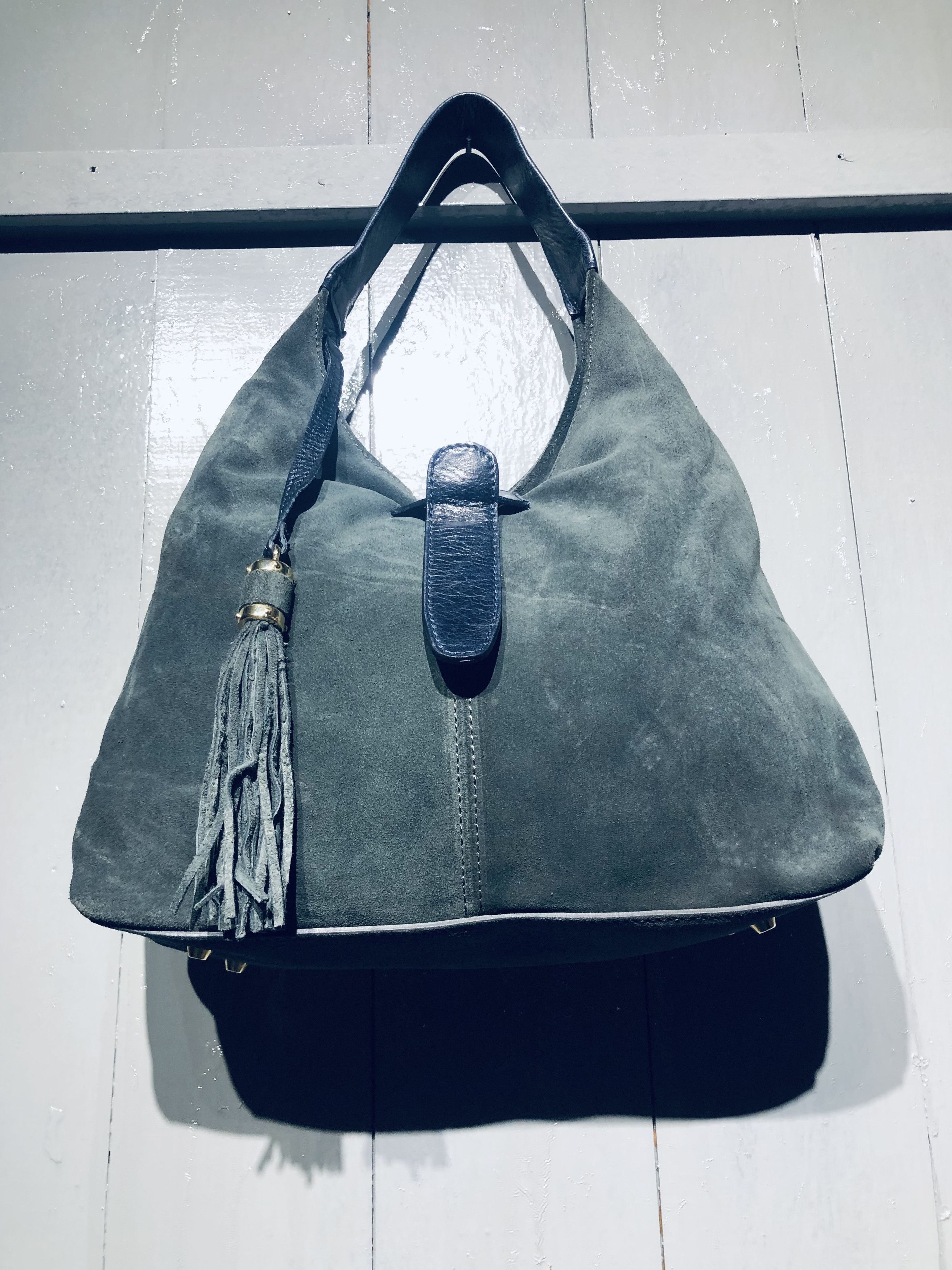 Hobo Rare‼️Italian Pop Corn Leather Style Hobo/Shoulder Bag Size ONE SIZE - 4 Thumbnail
