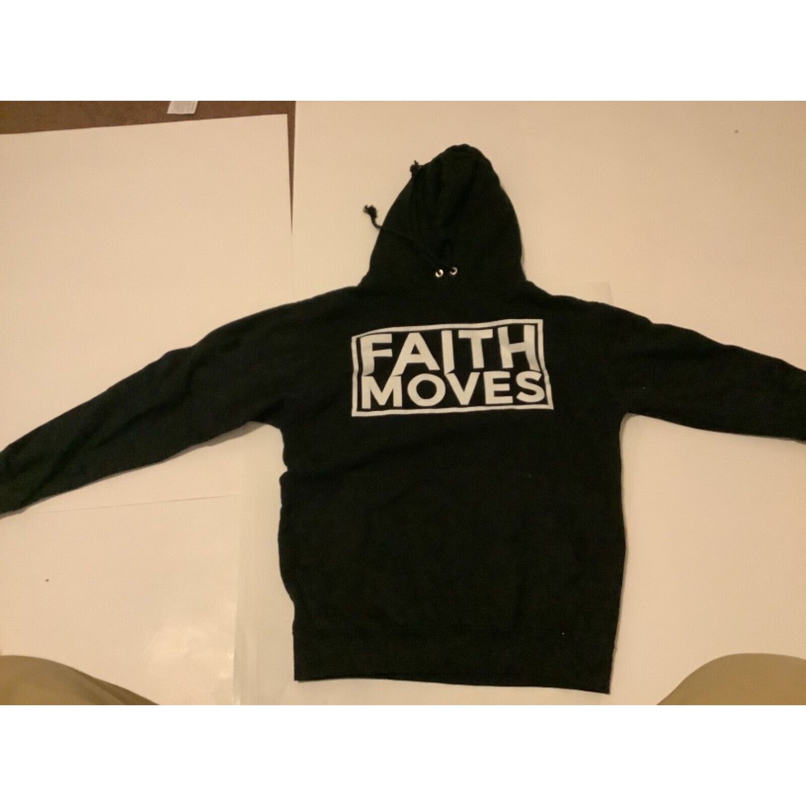Hood Lab FAITH MOVES HOODIE SWEATSHIRT Men’s Small Black Pullover Size US S / EU 44-46 / 1 - 3 Thumbnail