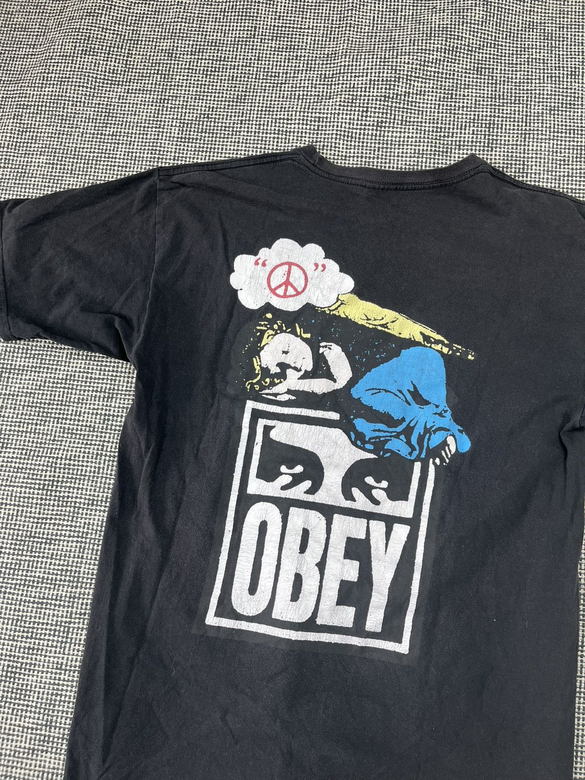 Obey × Vintage y2k obey vintage fader skate t-shirt skategang Size US L / EU 52-54 / 3 - 3 Thumbnail