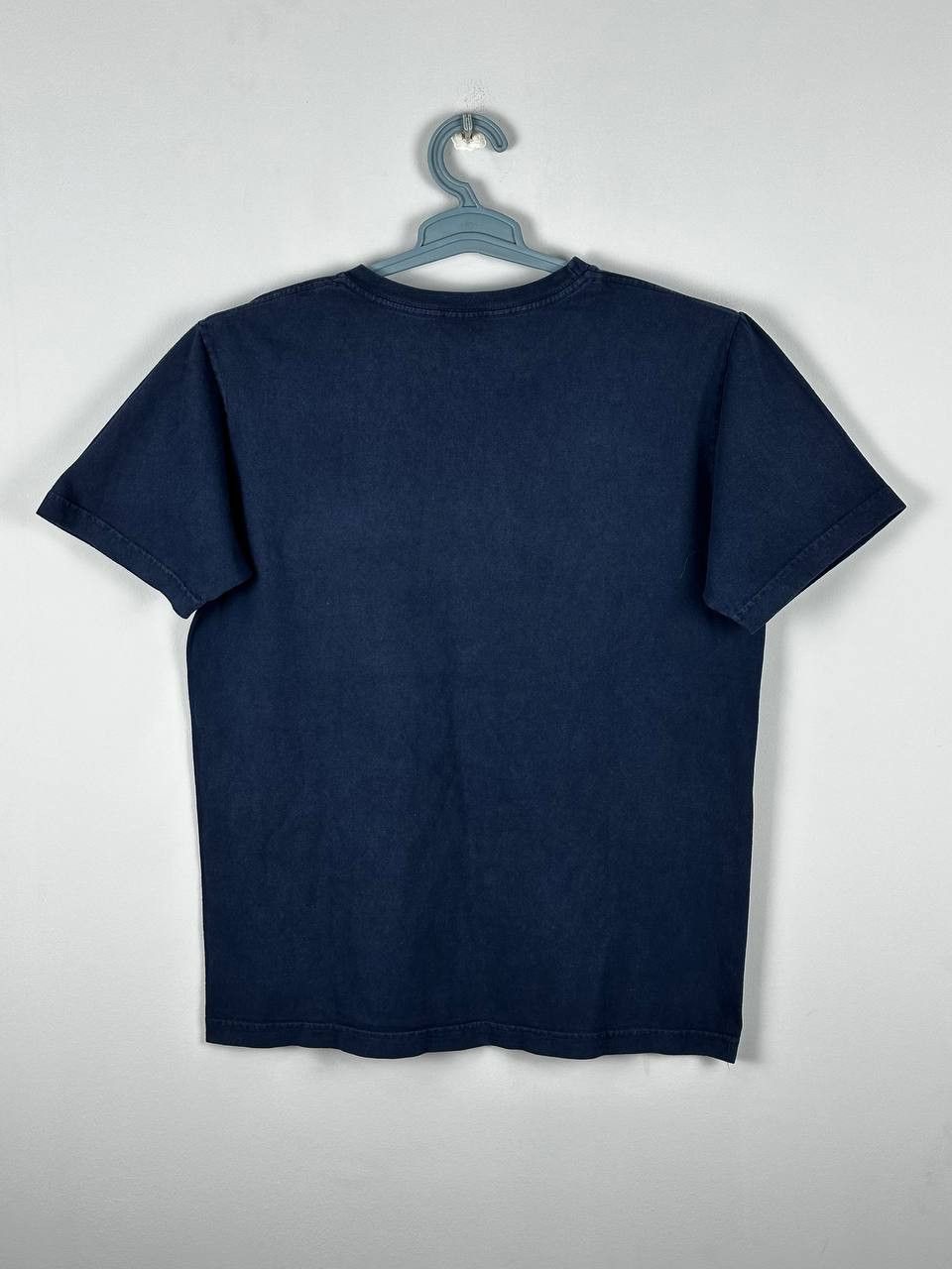 A.P.C. A.P.C Casual Navy Cotton T-SHIRT Made In USA Size US S / EU 44-46 / 1 - 8 Thumbnail