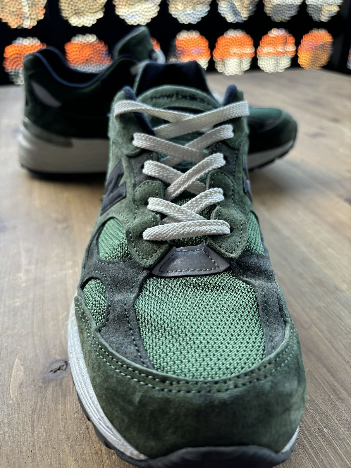 JJJJound × New Balance New Balance 992 Jjjjound Green Size US 11 / EU 44 - 6 Thumbnail