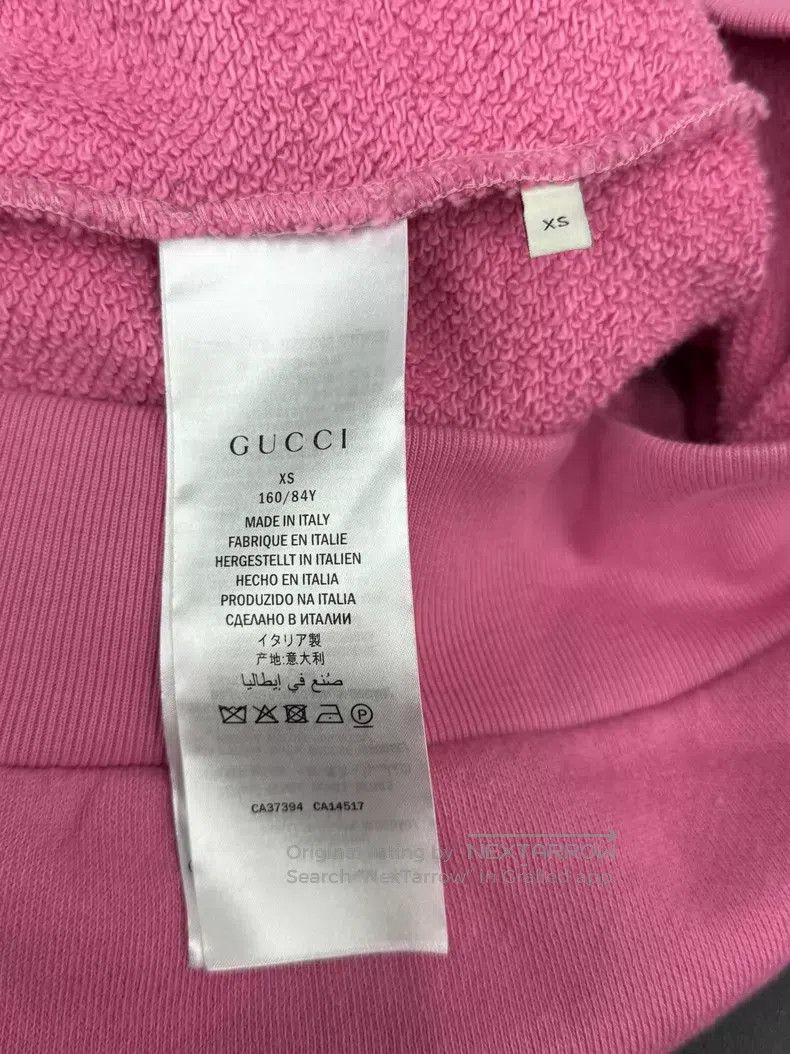 Gucci Gucci Pink bear sweatshirt Size XS / US 0-2 / IT 36-38 - 5 Thumbnail