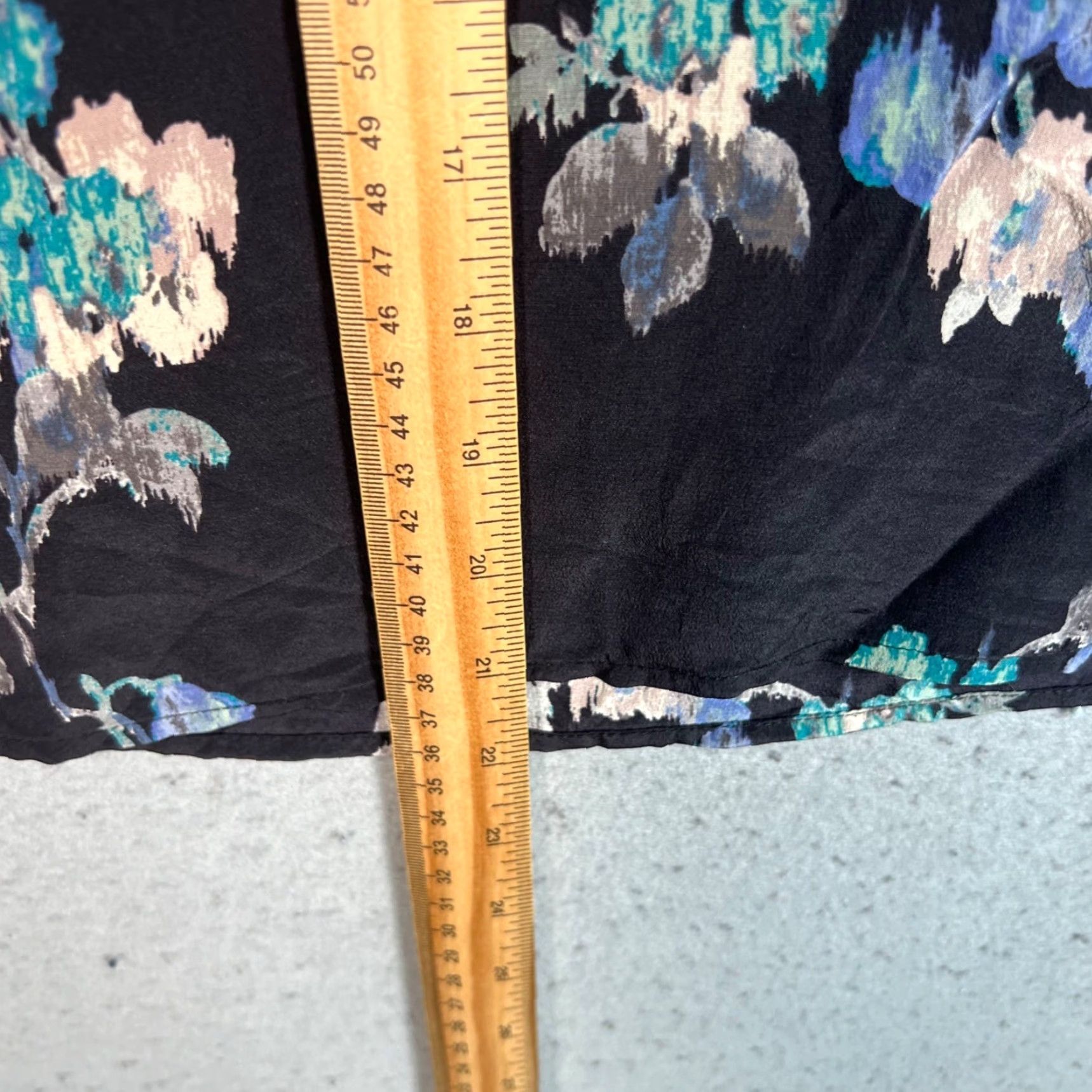 Joie JOIE Blouse Women's Sleeveless Silk Floral Round Neck XXS Adult 2XS Black Blue Top Size XXS / US 00 / IT 34 - 6 Thumbnail