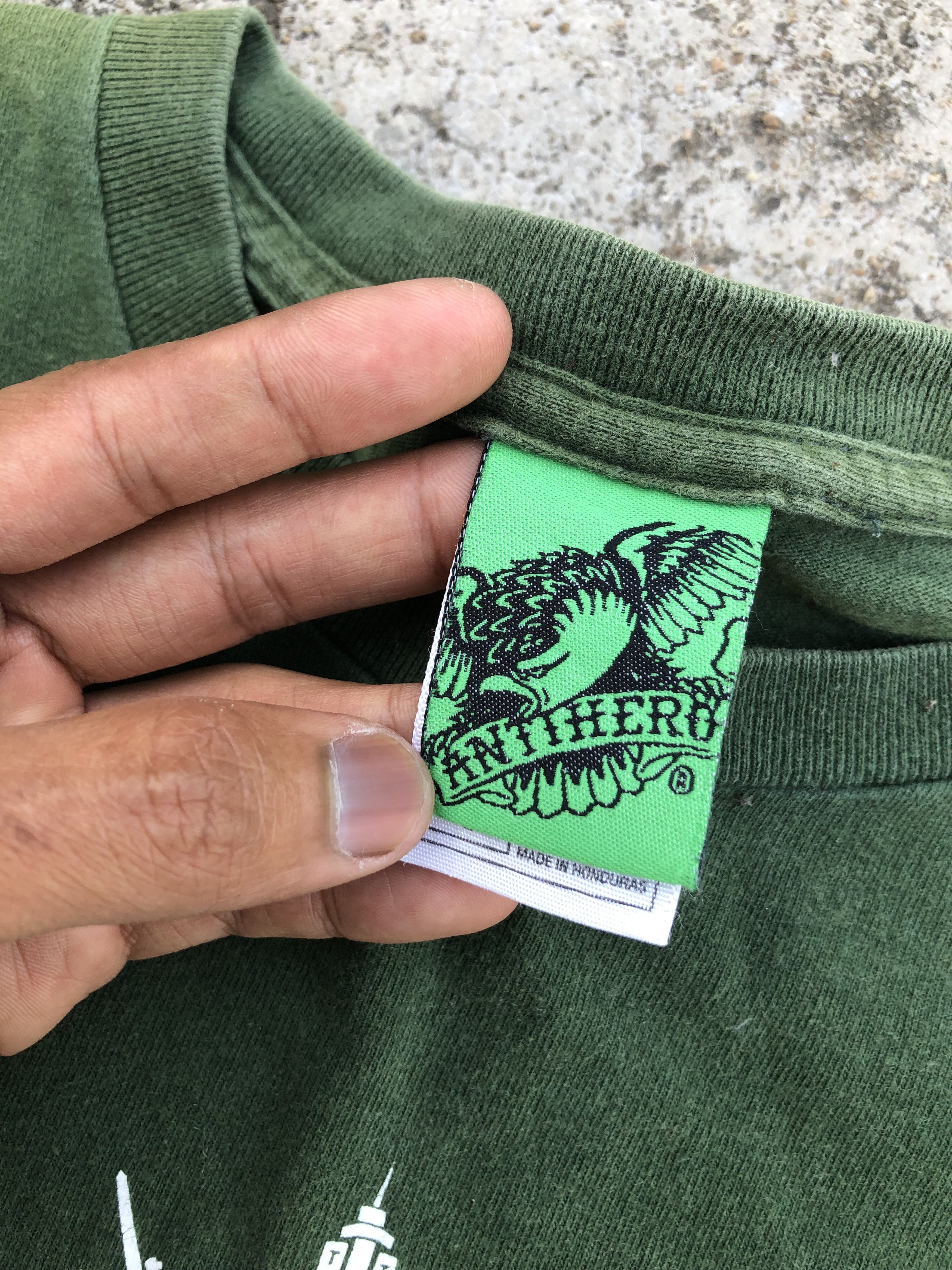 Antihero SUN FADED ANTIHERO LOGO TEE Size US L / EU 52-54 / 3 - 10 Thumbnail