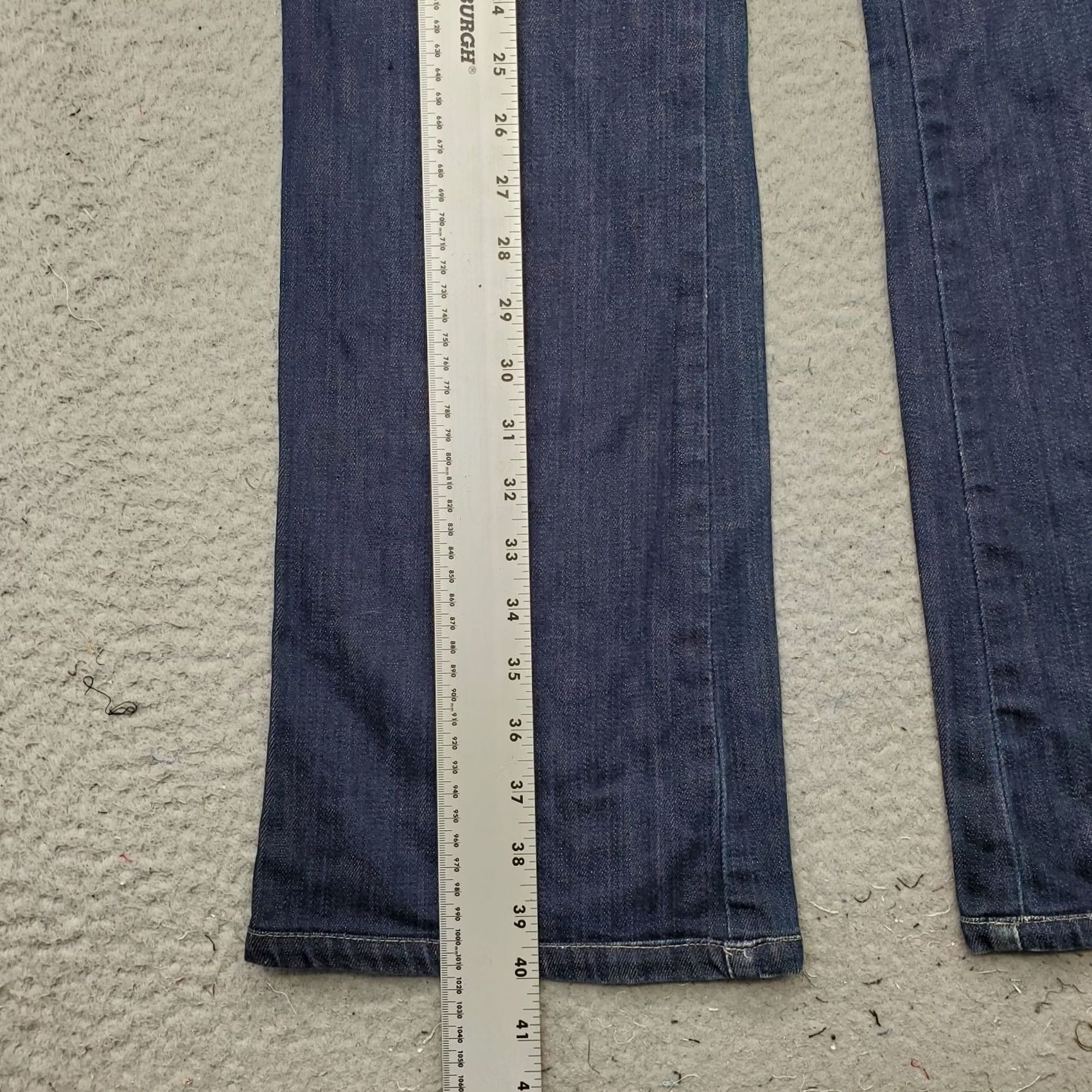 Vintage Joe's Jeans Womens Bootcut Jeans 28 Blue Denim Dark Wash Stretch Single Stitch Leg Size 28 Women Size 28" / US 6 / IT 42 - 3 Thumbnail