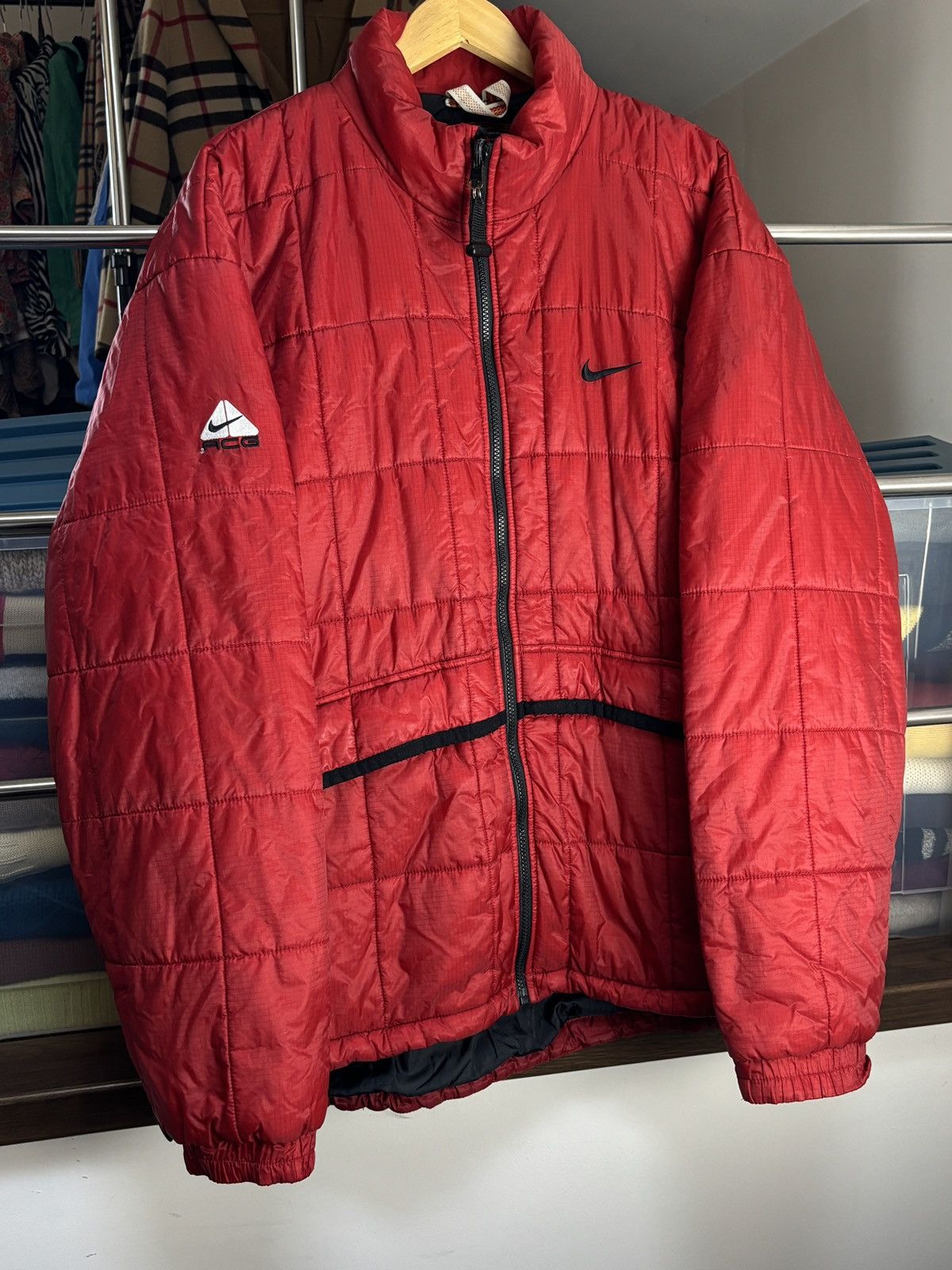 Nike Vintage Nike ACG Prima Loft Synthetic Down Jacket Puffer Size US XXL / EU 58 / 5 - 2 Thumbnail
