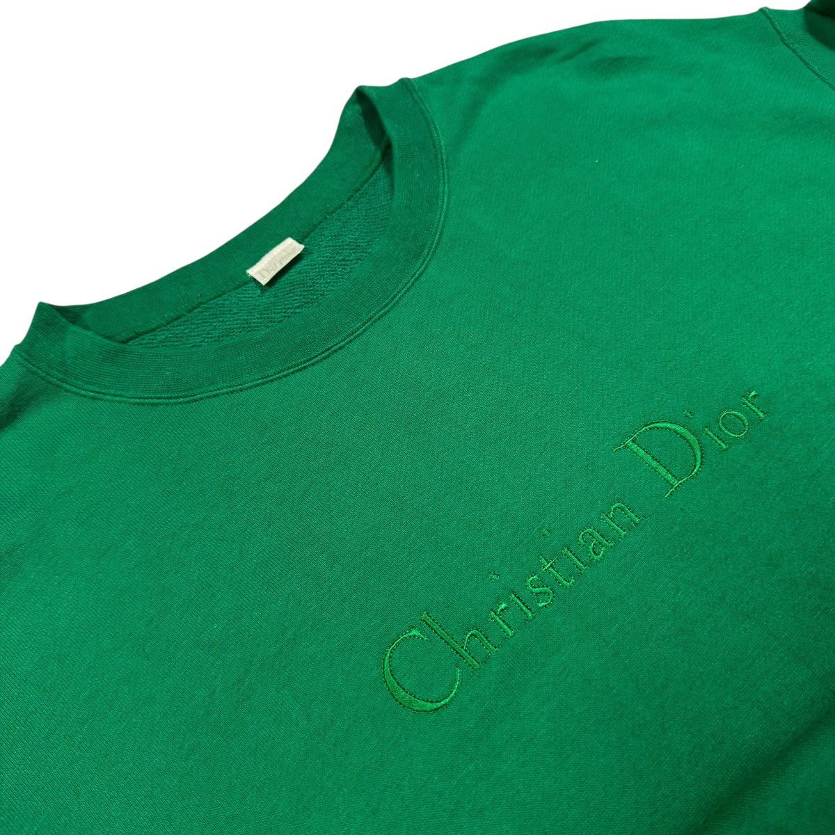 Dior Authentic🔥Christian Dior Embroidery Spellout Pullover Size US S / EU 44-46 / 1 - 7 Thumbnail